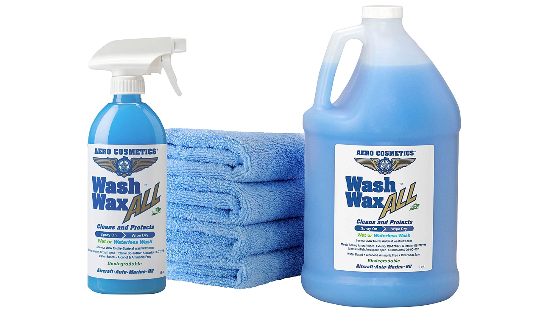 Aero Wash Wax ALL Hybrid Multi-Polymer Ceramic Wax 16 oz