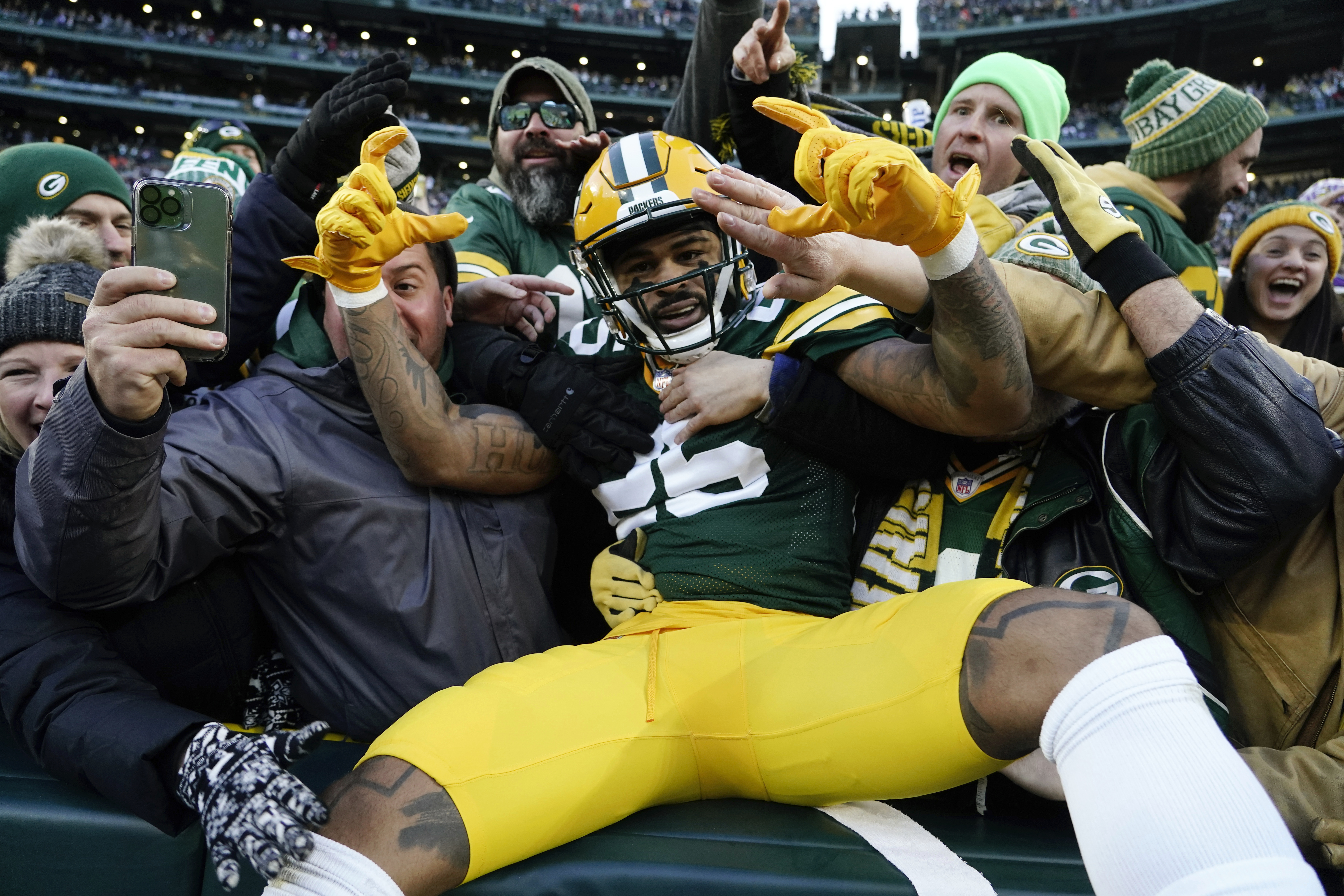 Green Bay Packers Nike Home Game Jersey - Green - Adrian Amos