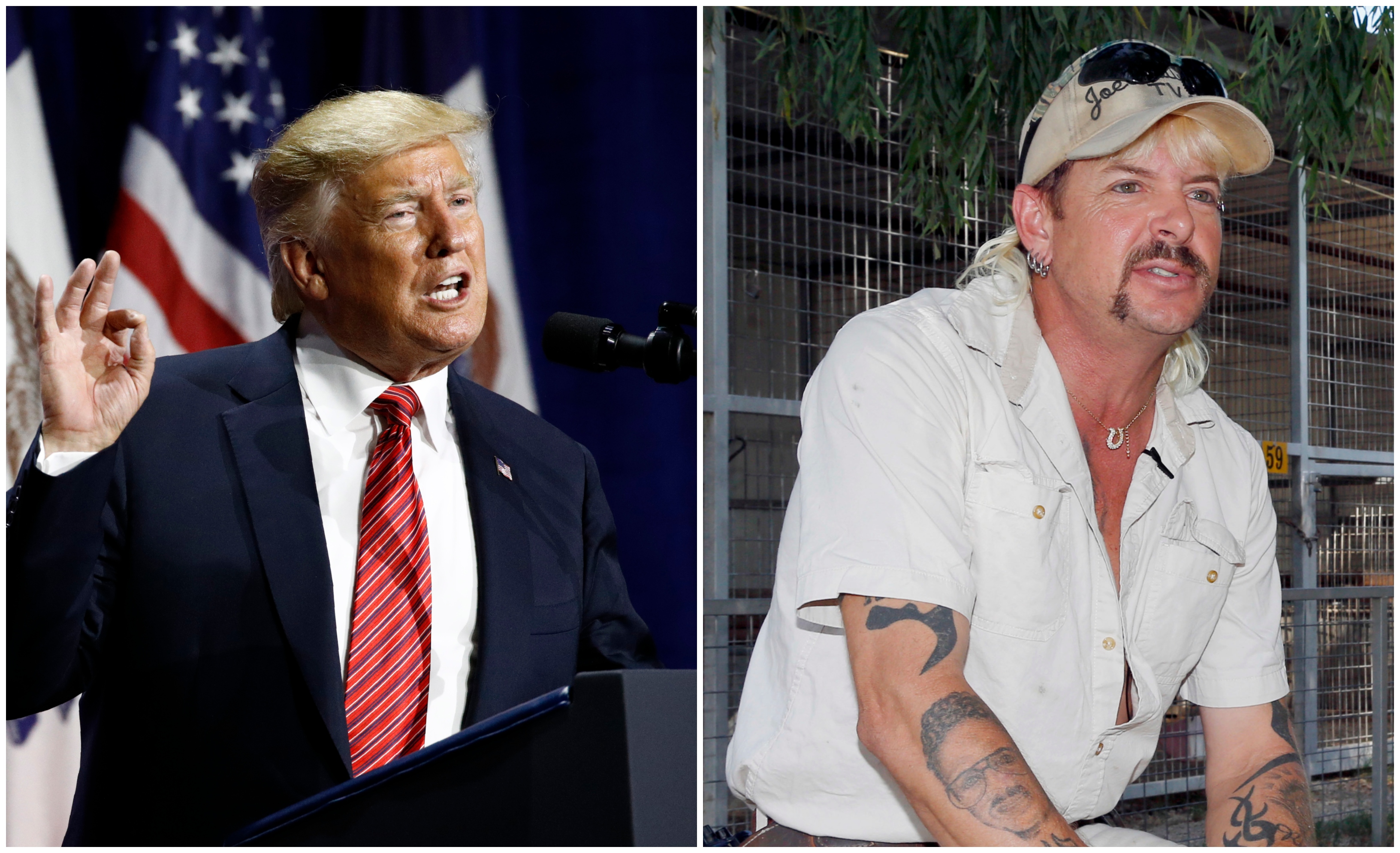 Trump And Tiger King S Joe Exotic Are One In The Same Says Trevor