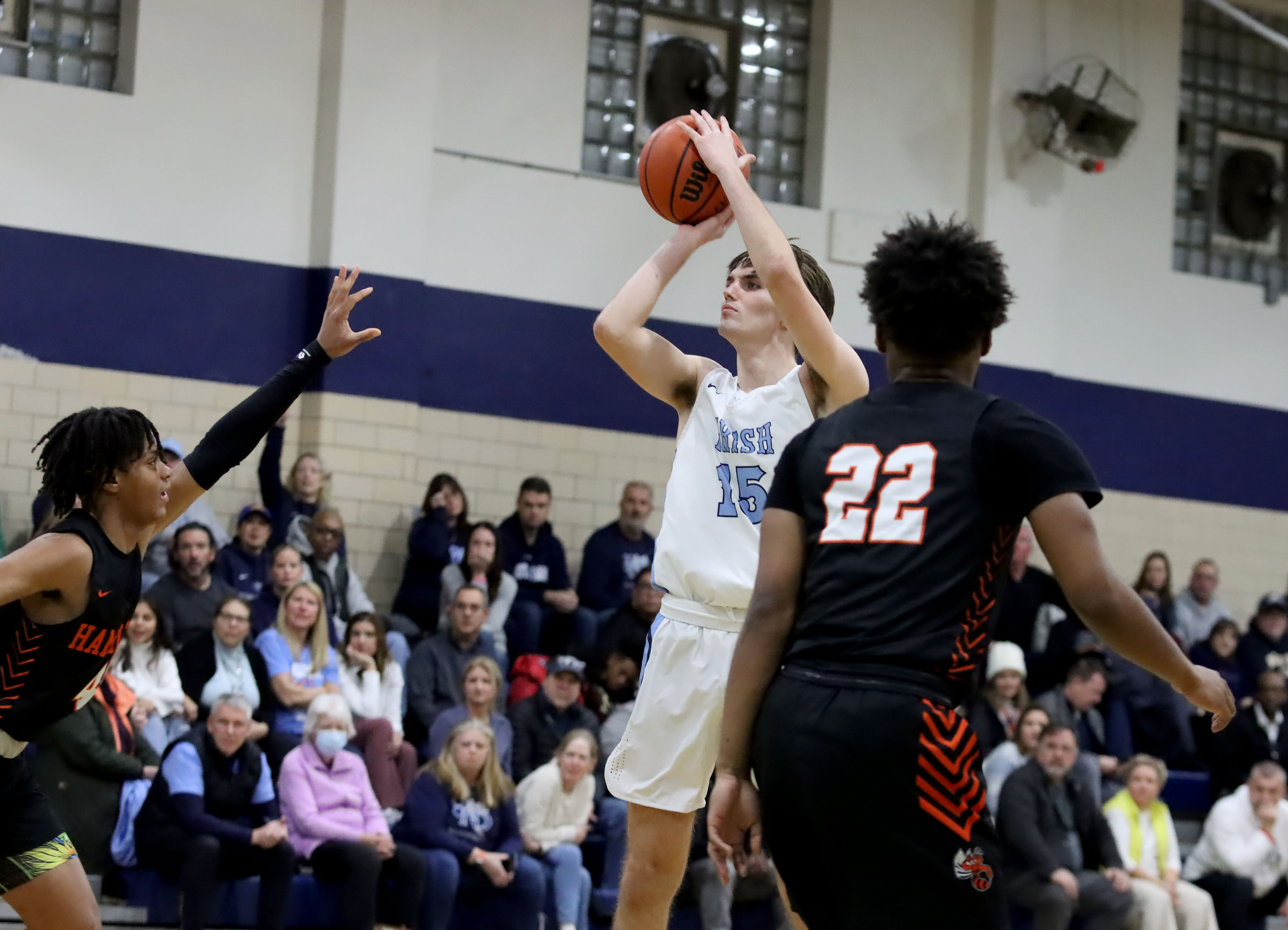 Boys basketball: Hamilton West vs Notre Dame, January 27, 2023 - nj.com