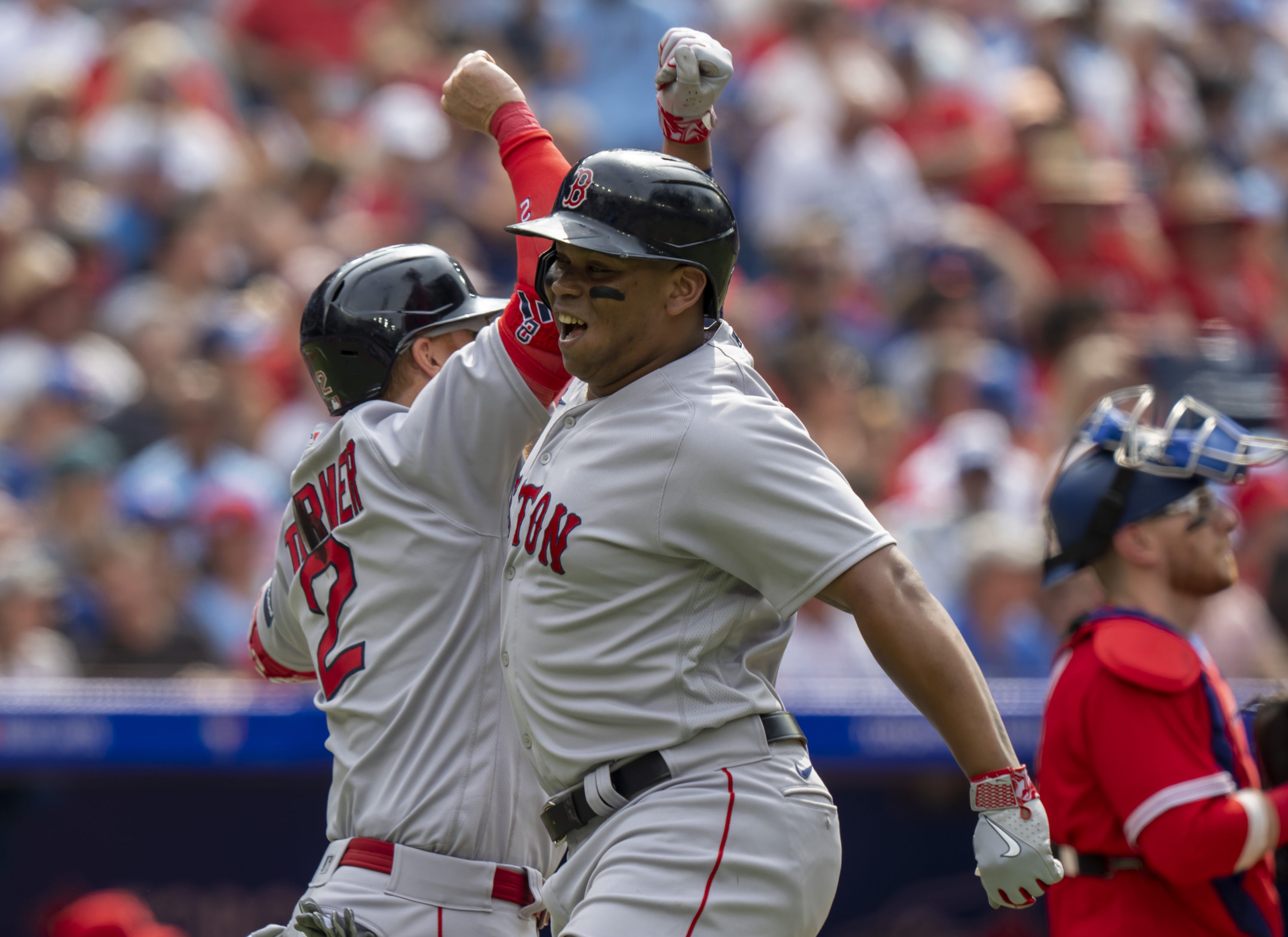 Rafael Devers compared over the last seasons (2020, 2021 and 2022