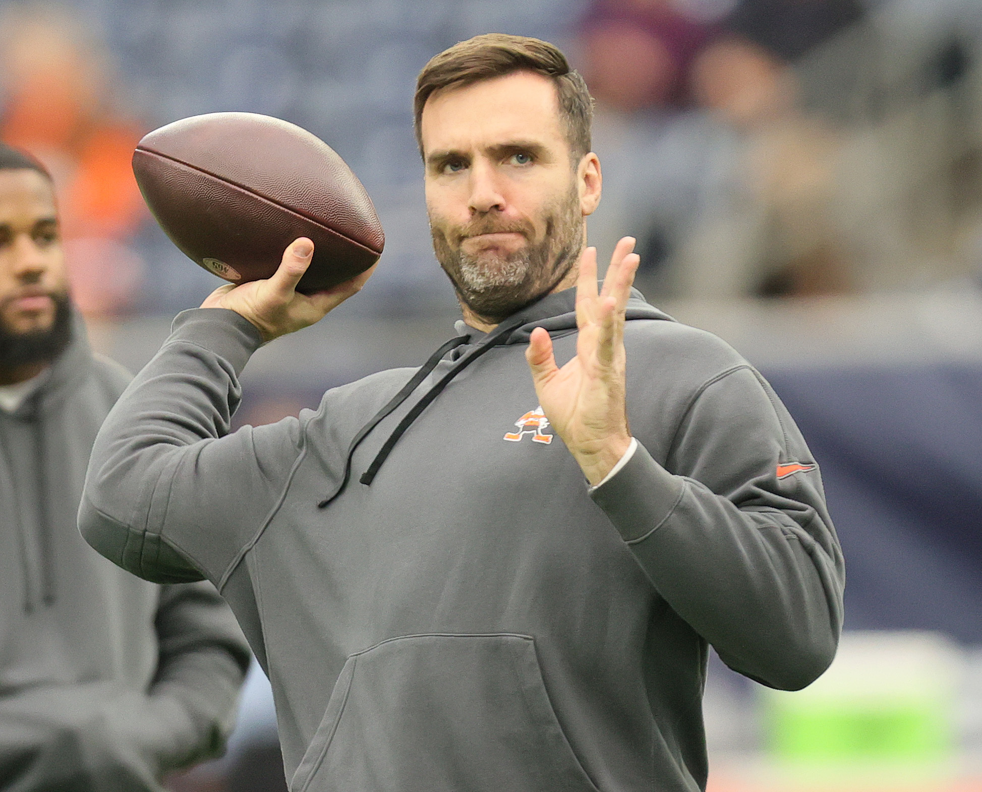 Cleveland Browns Quarterback Joe Flacco Vs. Houston Texans, January 13 ...