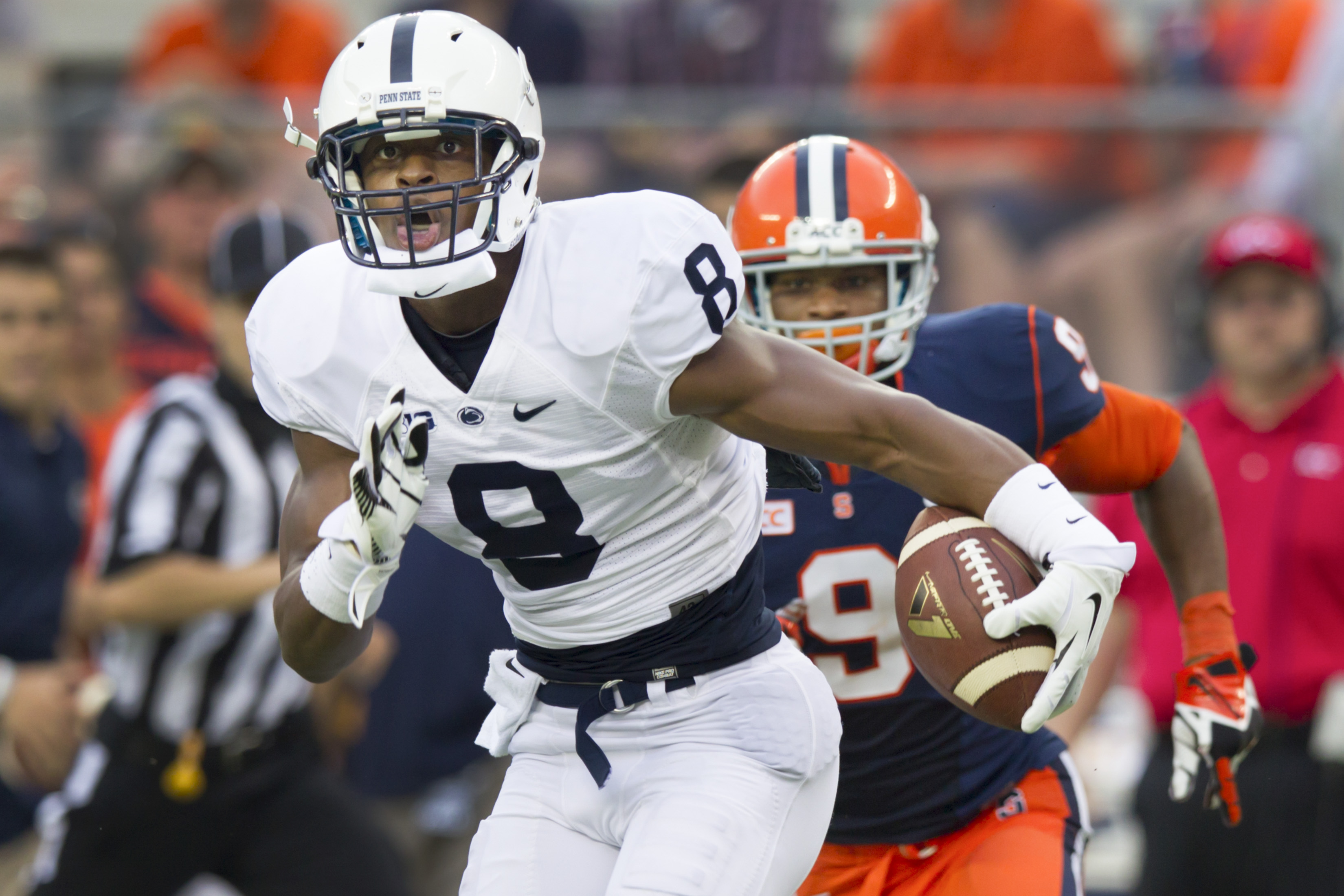 Report: Ex-Penn State football player DaeSean Hamilton released by Denver  Broncos, set to be free agent, Penn State Football News