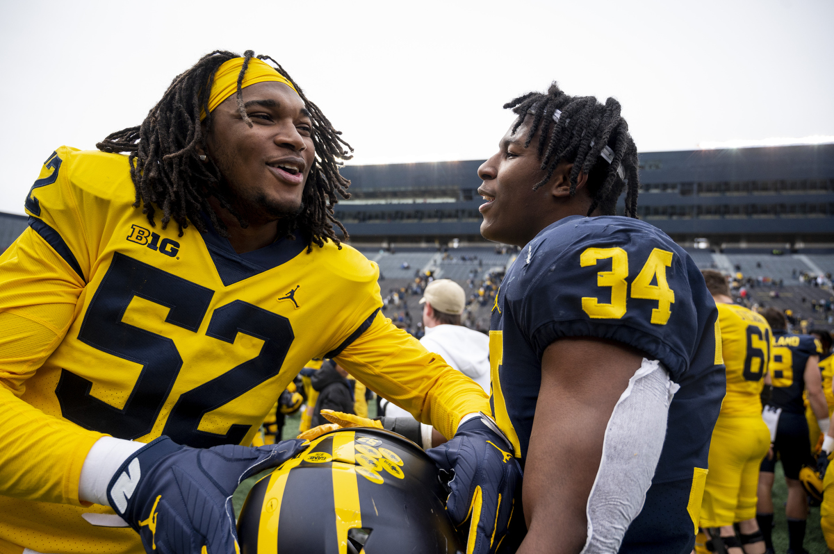 Lions check out QB Colin Kaepernick at Michigan's spring game