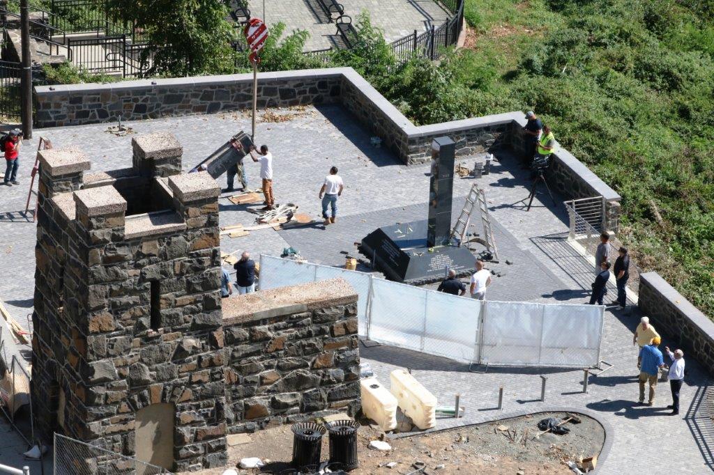 Sneak peek at new Hudson County 9/11 memorial, Sept. 1, 2022 - nj.com