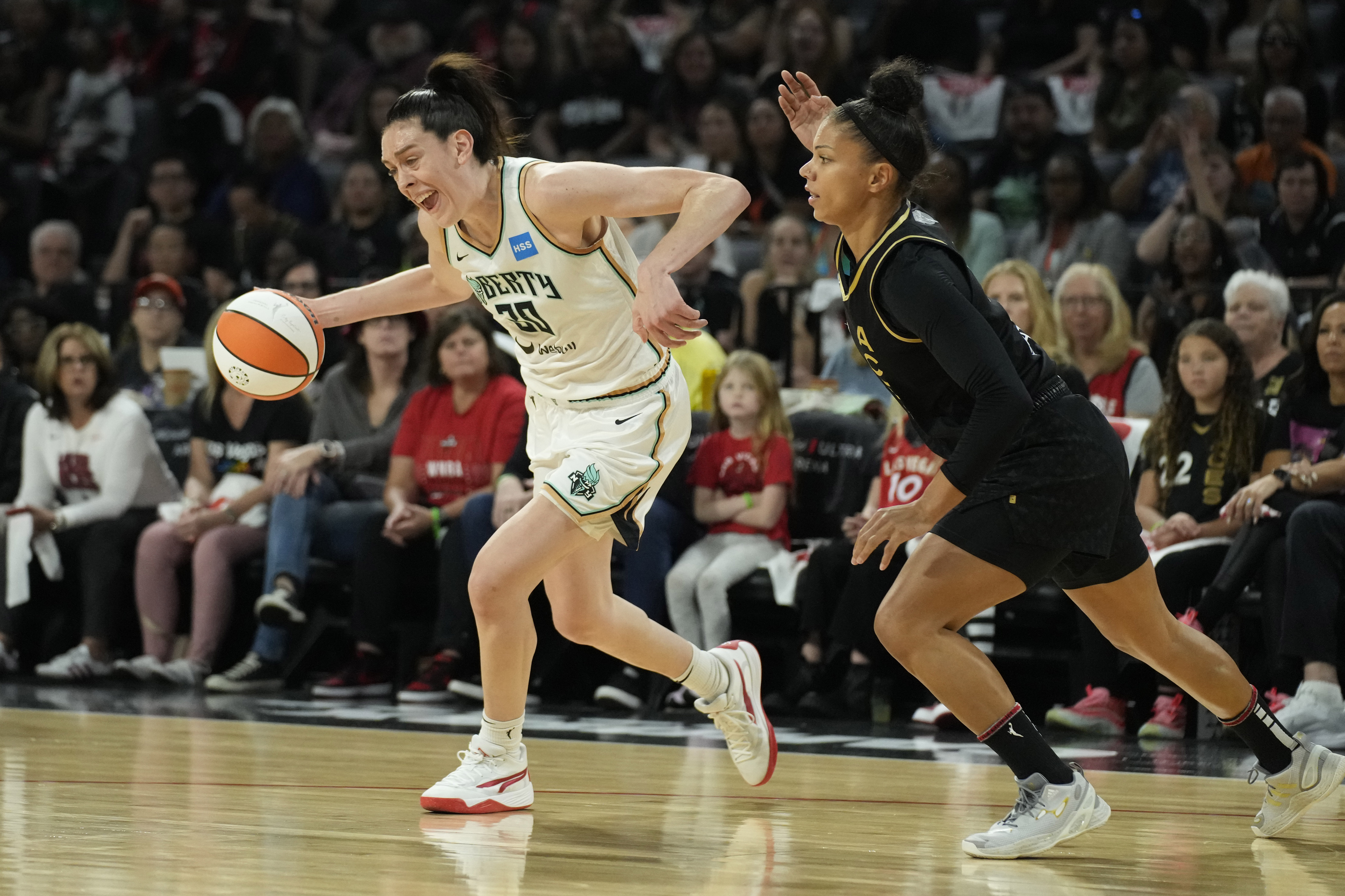 Las Vegas Aces win back-to-back WNBA championships in nail-biter