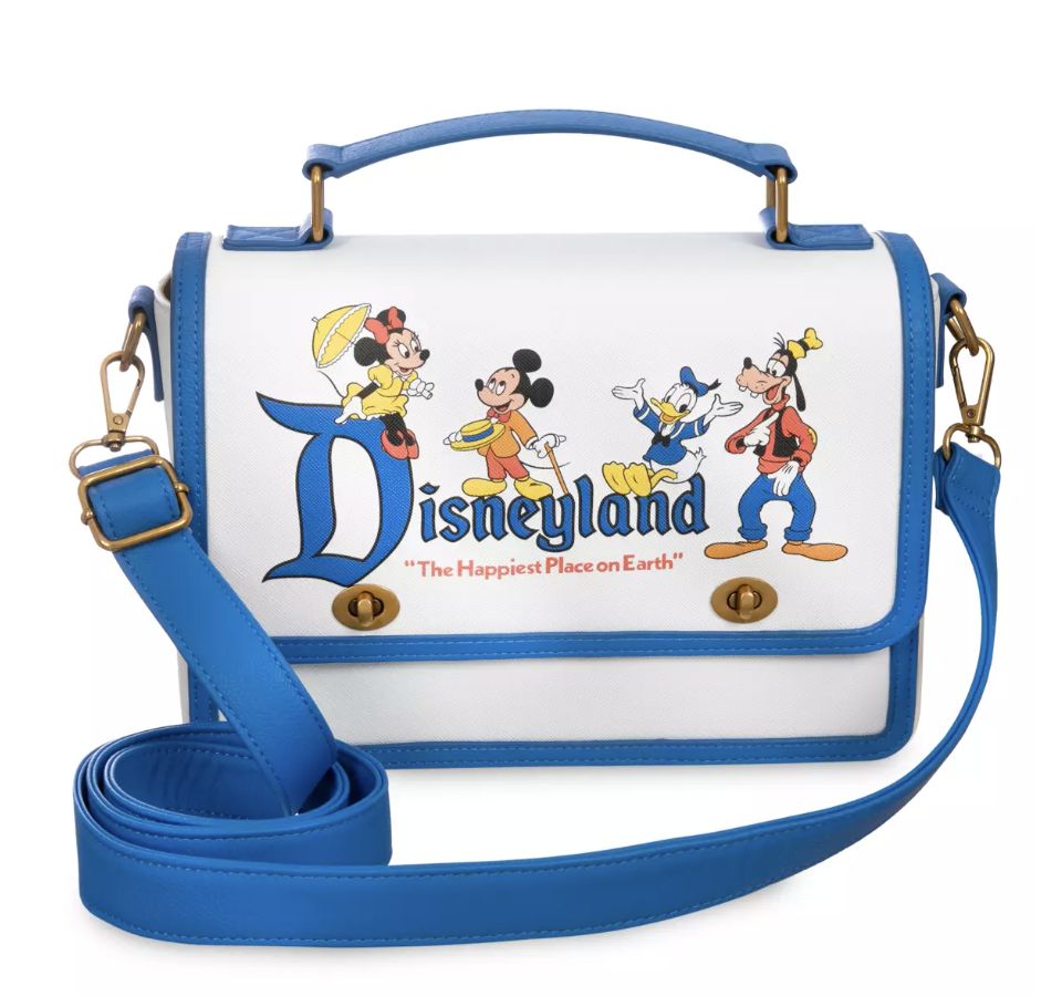 【Loungefly】Disneyland 70周年 レトロ ミキフレ クロスボディ Disney Store finally has the viral 70th Anniversary