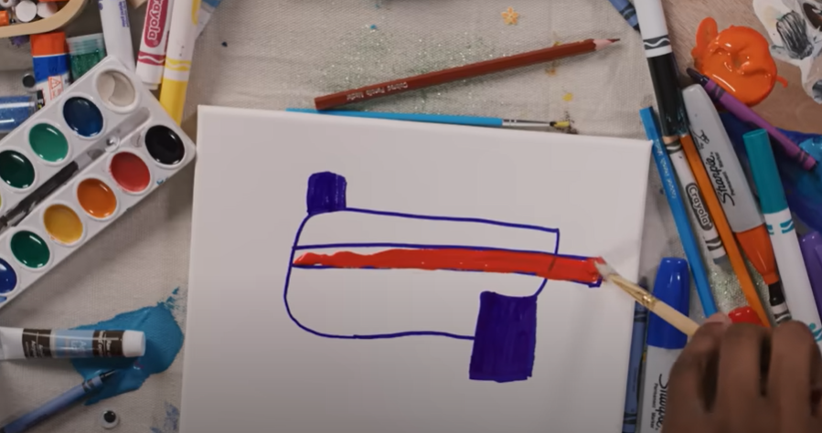 josh allen draws bills logo