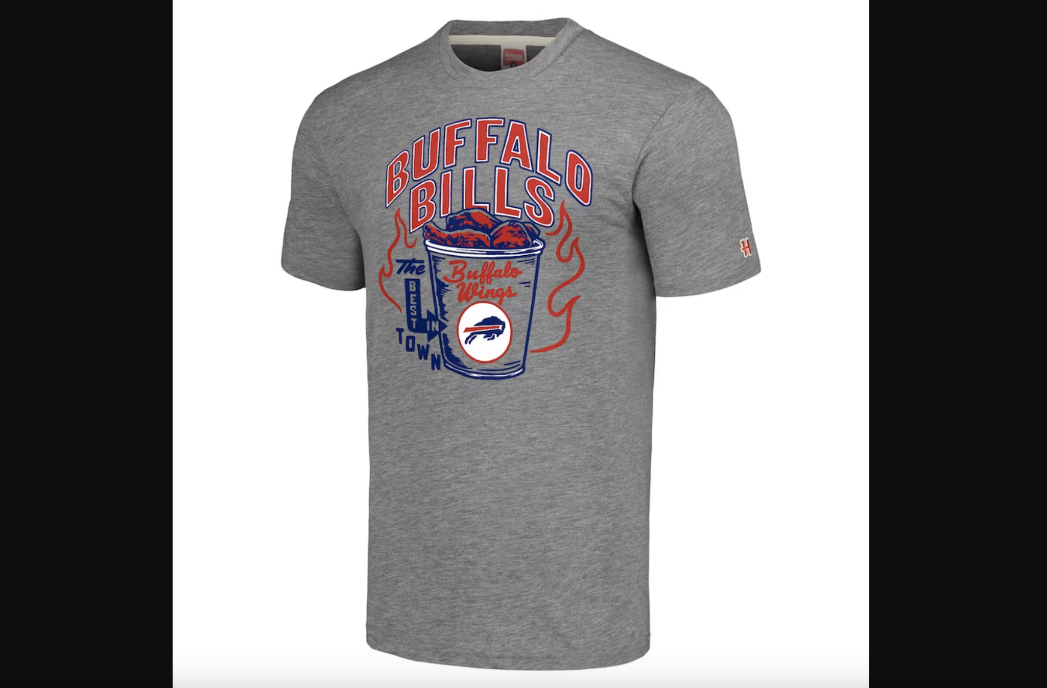 Chicago American Giants T-Shirt from Homage. | Navy | Vintage Apparel from Homage.