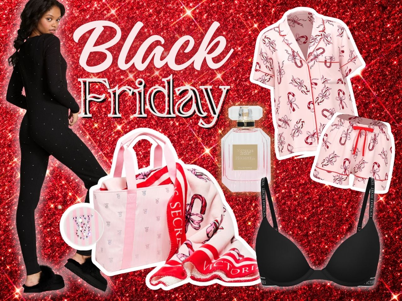 Victoria's Secret is giving away holiday blanket & tote bundles