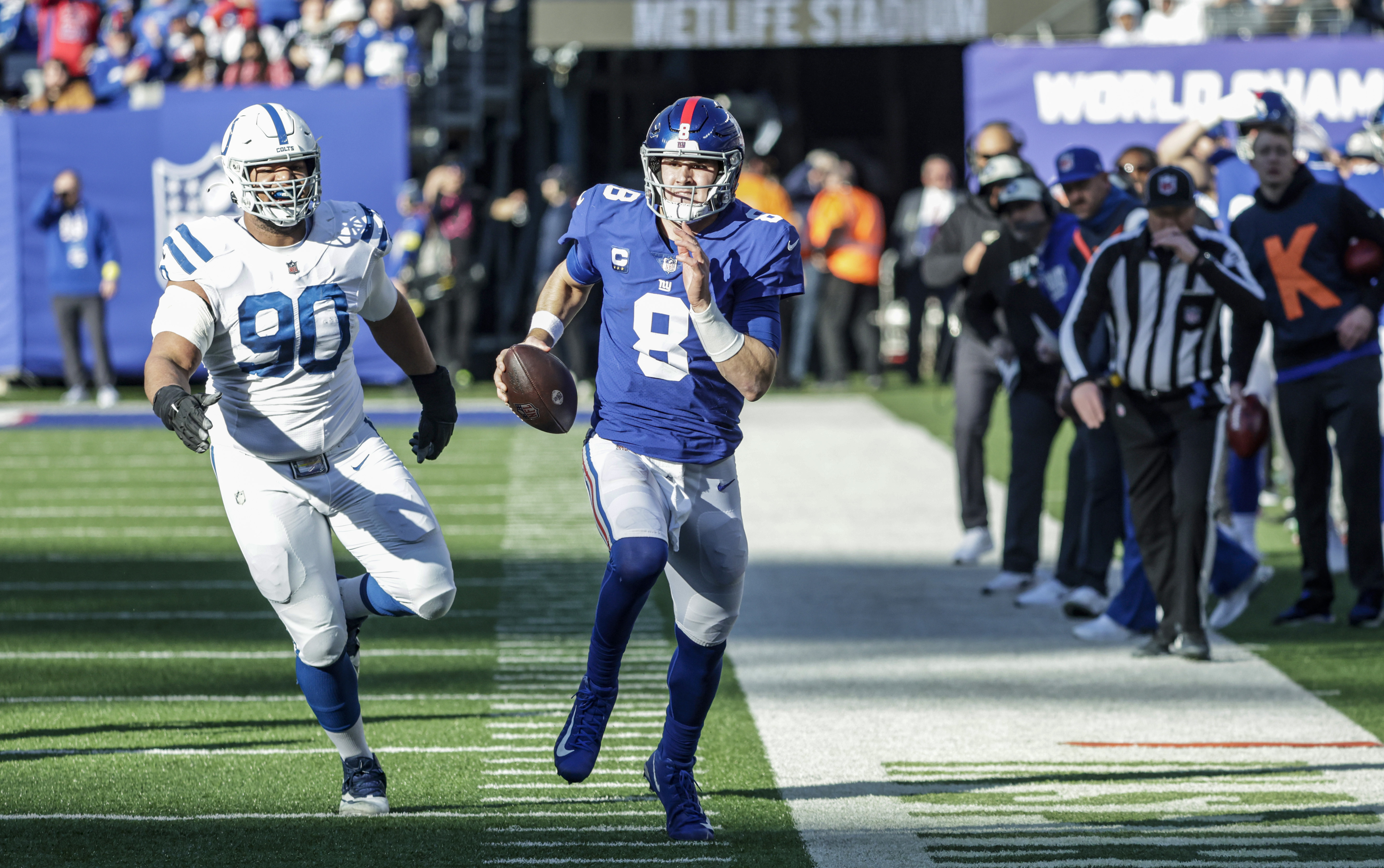 Why Giants, having clinched playoff spot, should be thrilled about likely  rematch with Vikings 