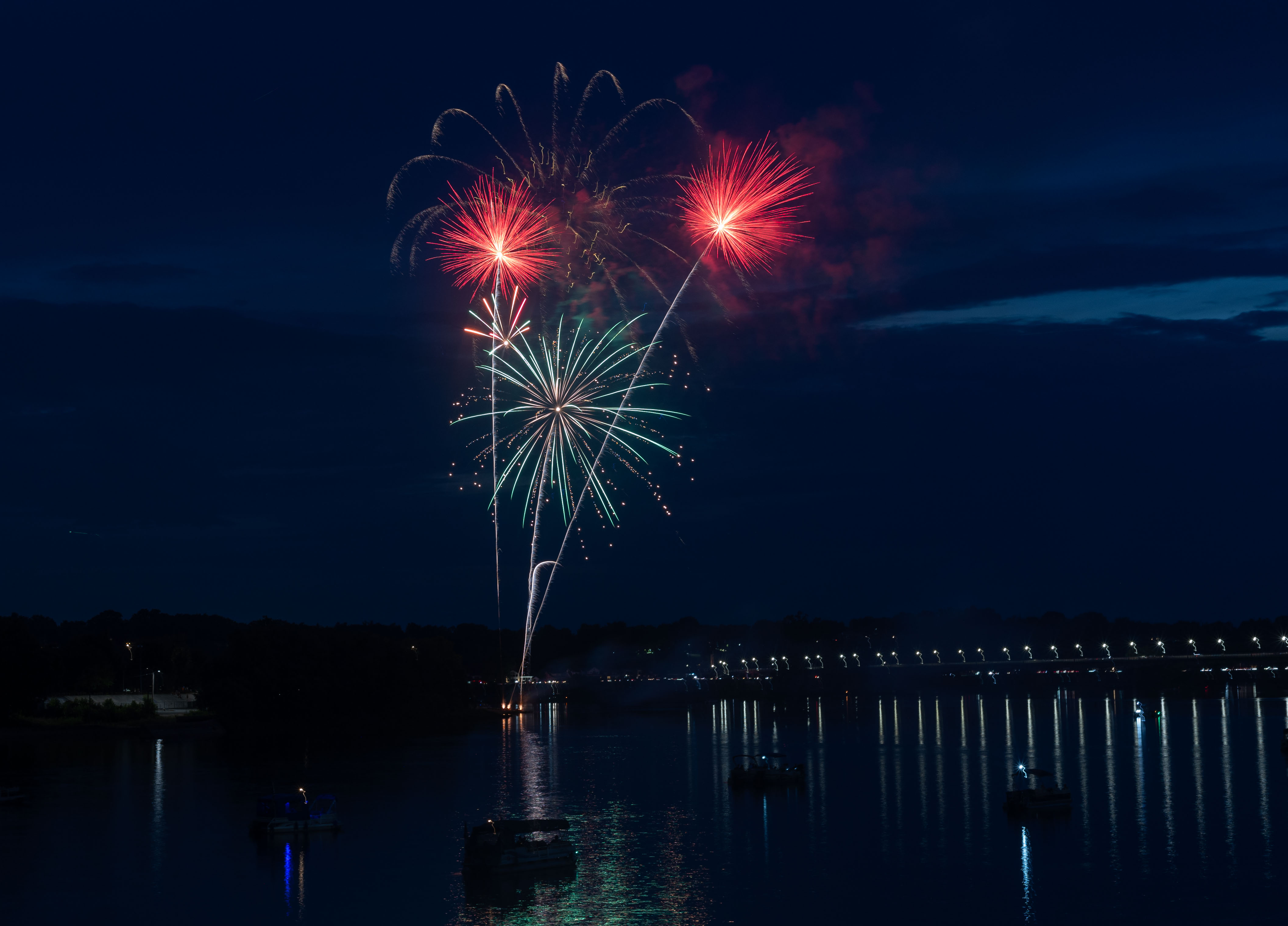 Harrisburg city fireworks display from City Island - pennlive.com