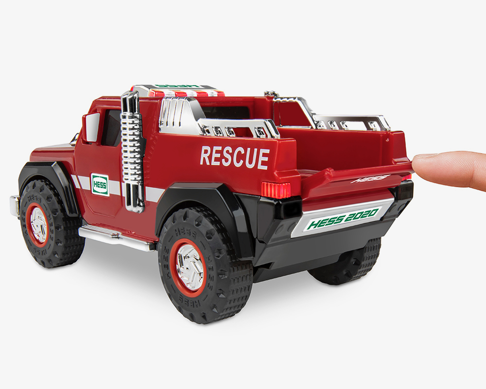 Red best sale hess truck