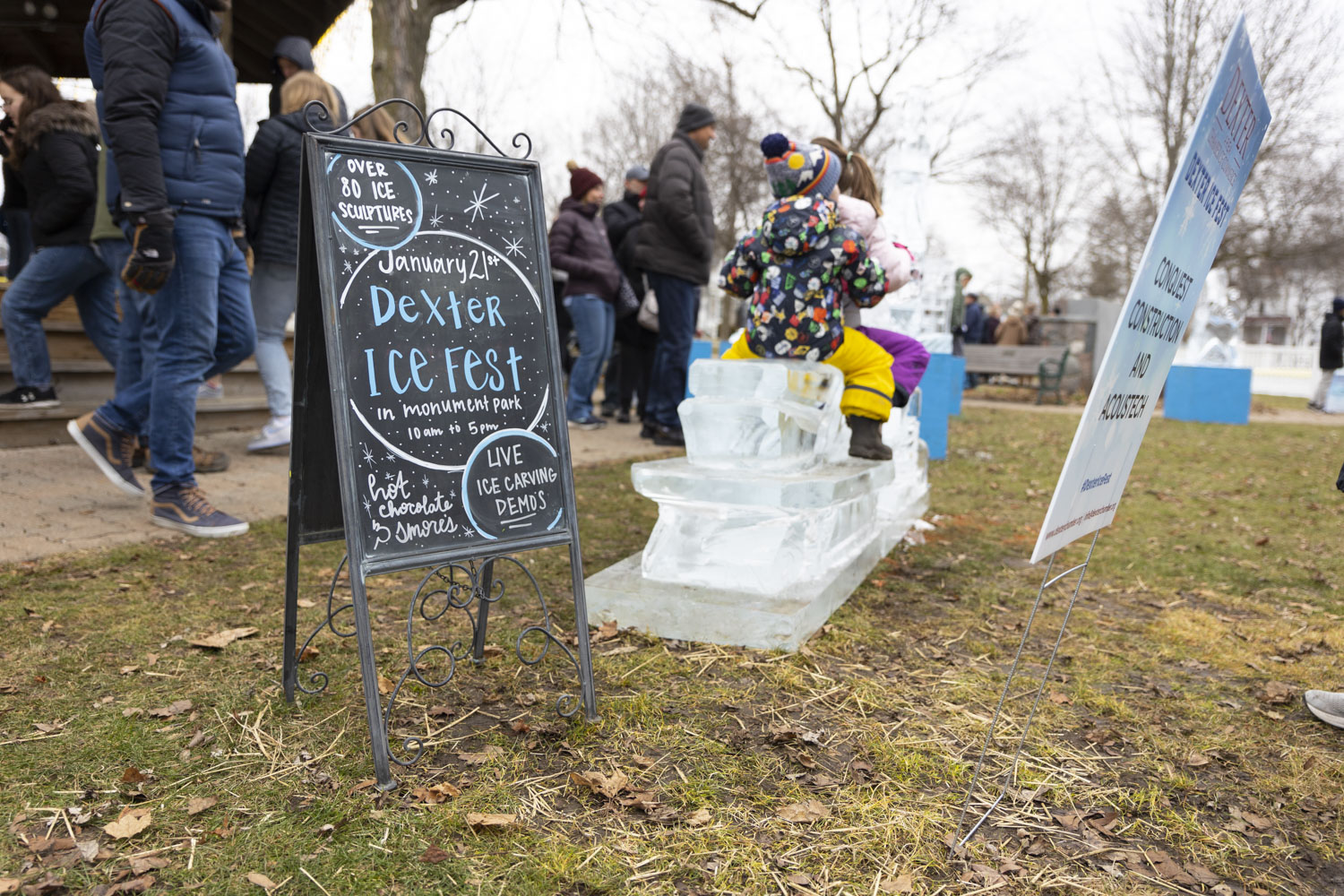 Dexter Ice Festival offers stunning ice sculptures and live