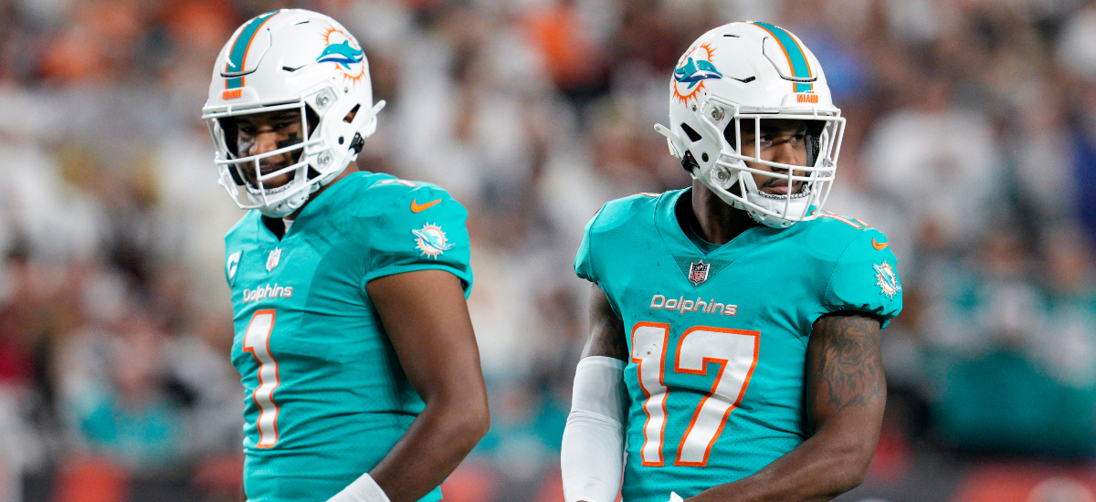 Jaylen Waddle player prop bets for Dolphins vs. Texans