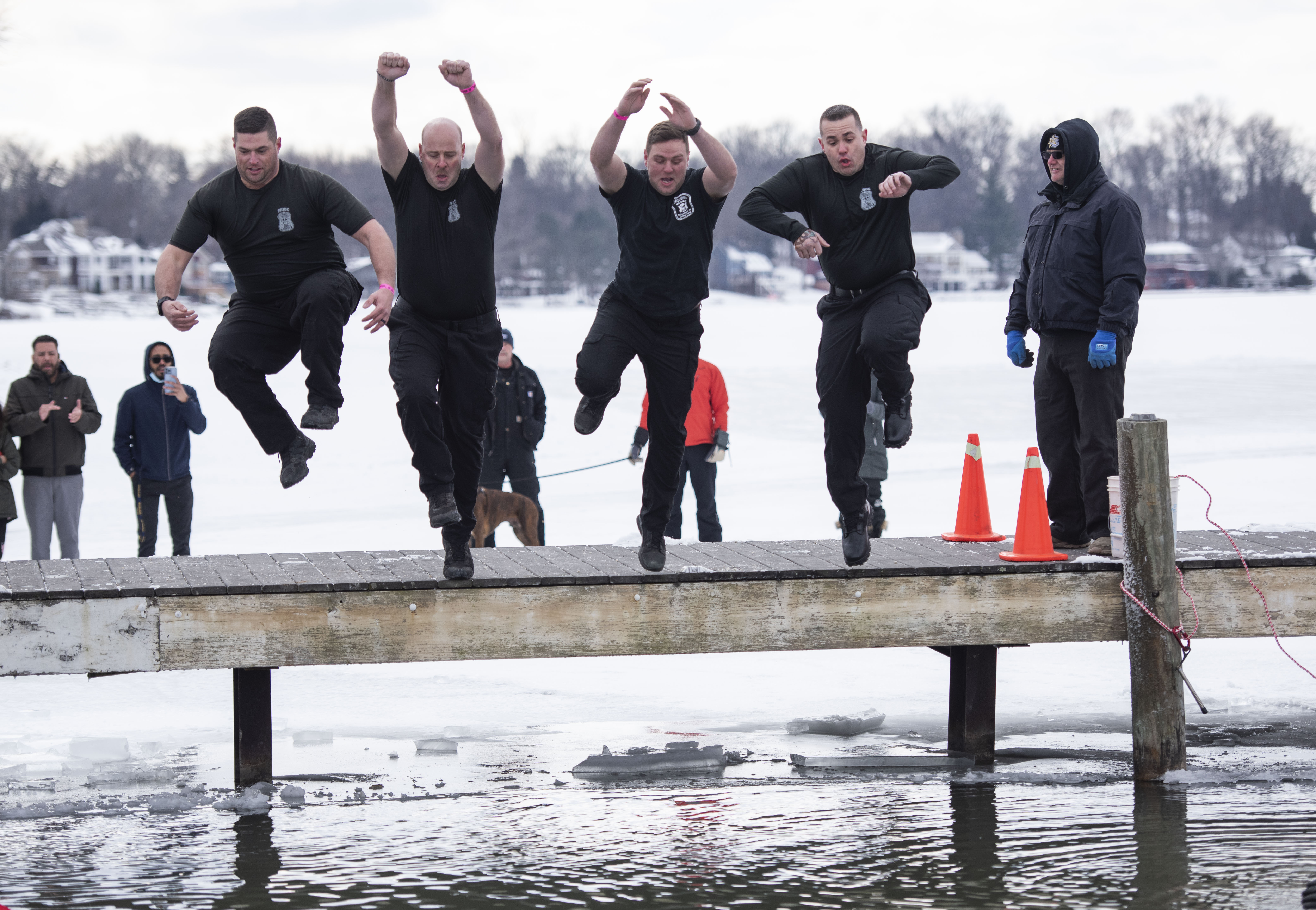 Annual Polar Plunge into Lake Michigan -- Chicago Tribune