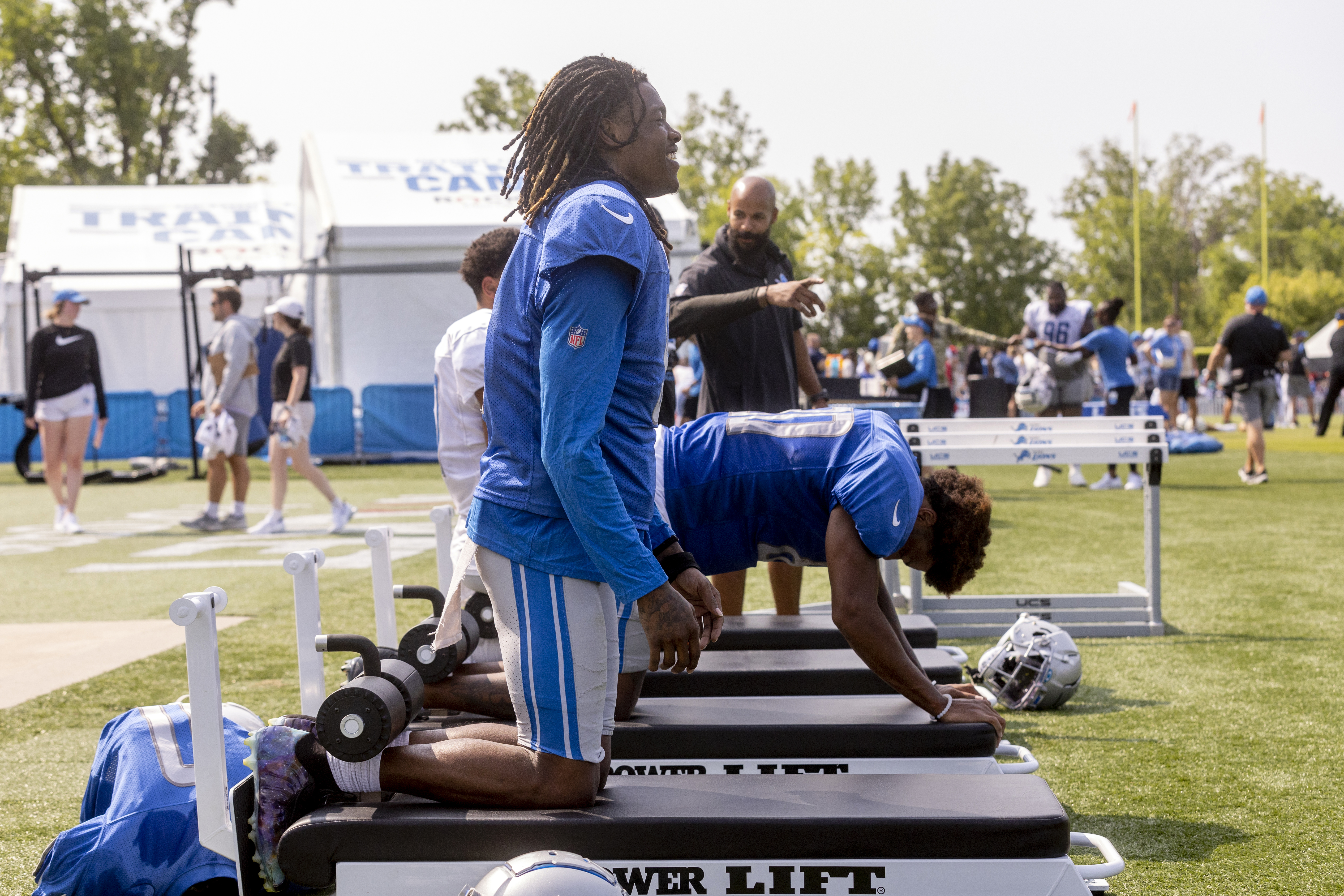 Lions WR coach focused on Jameson Williams' drops, not character