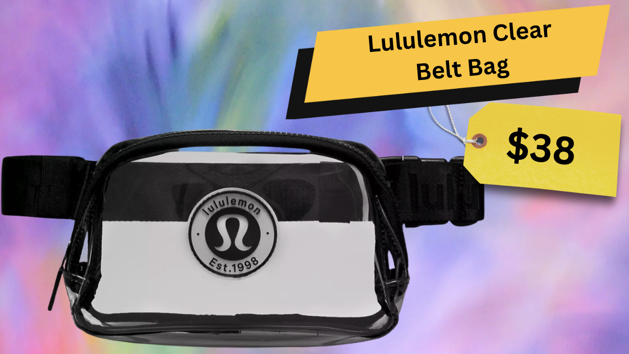 clear lululemon belt bag What to Pack for the