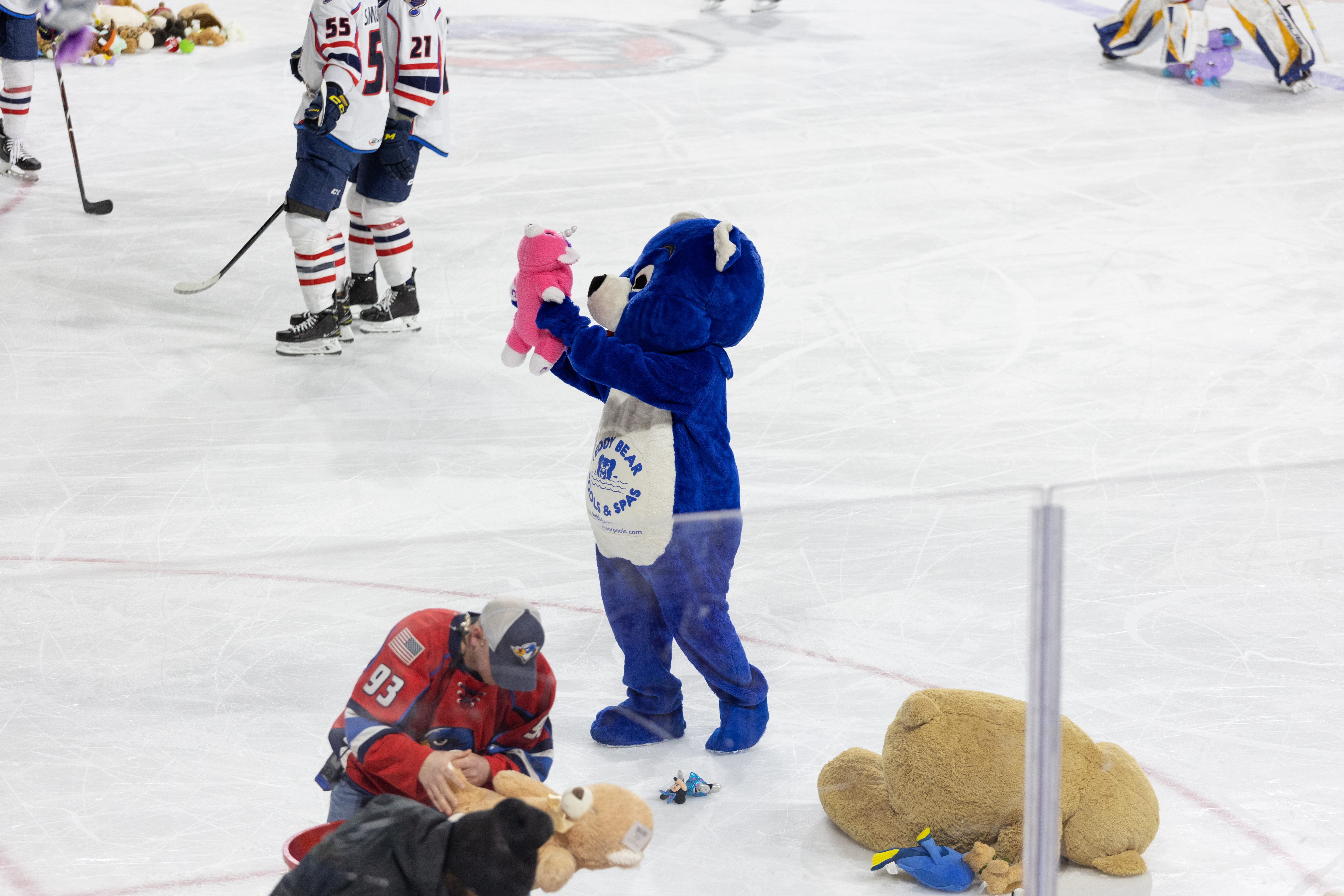 Springfield Thunderbirds defeat Milwaukee Admirals during 6th annual Teddy  Bear Toss night 