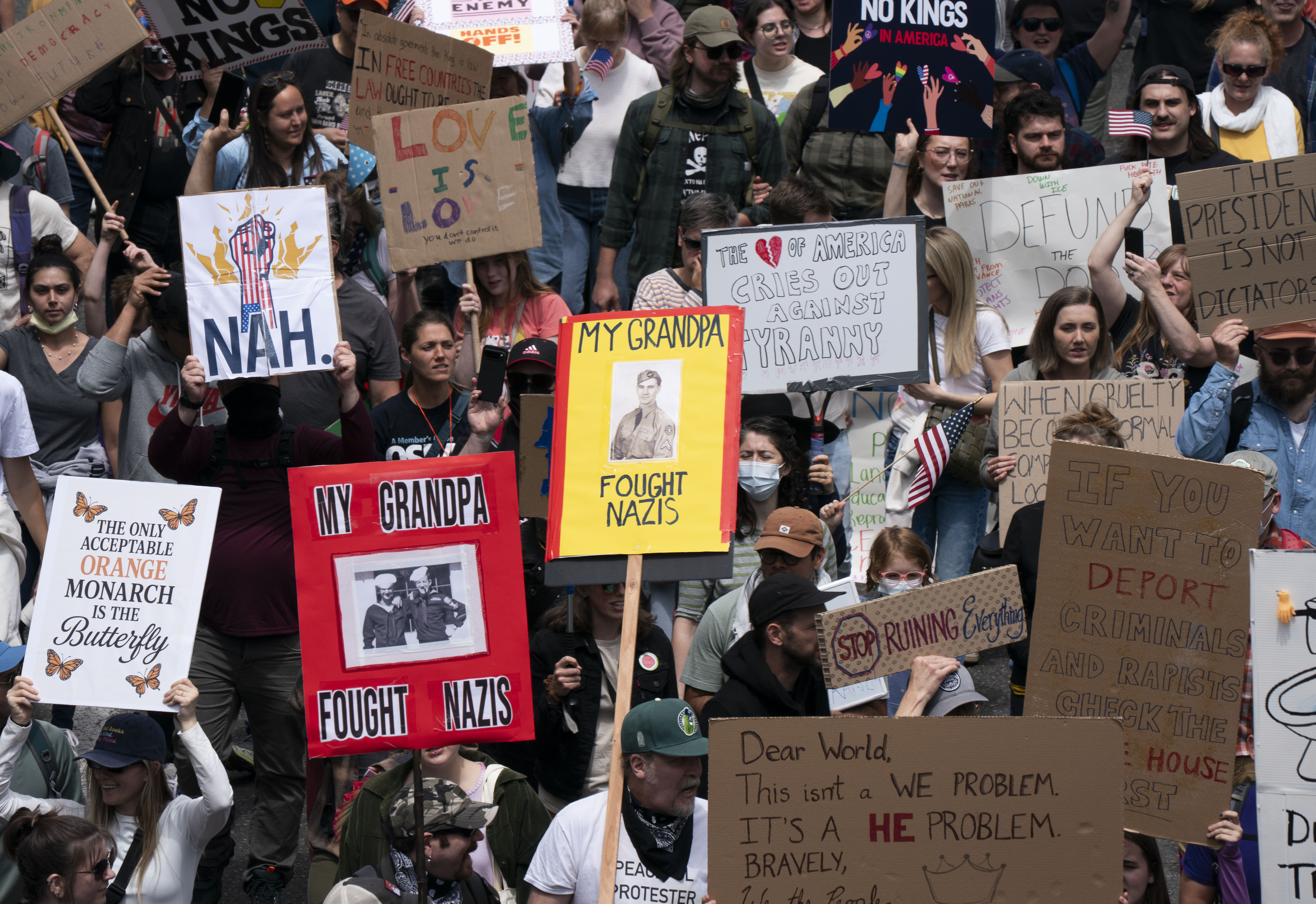 No Kings Protest Portland - oregonlive.com