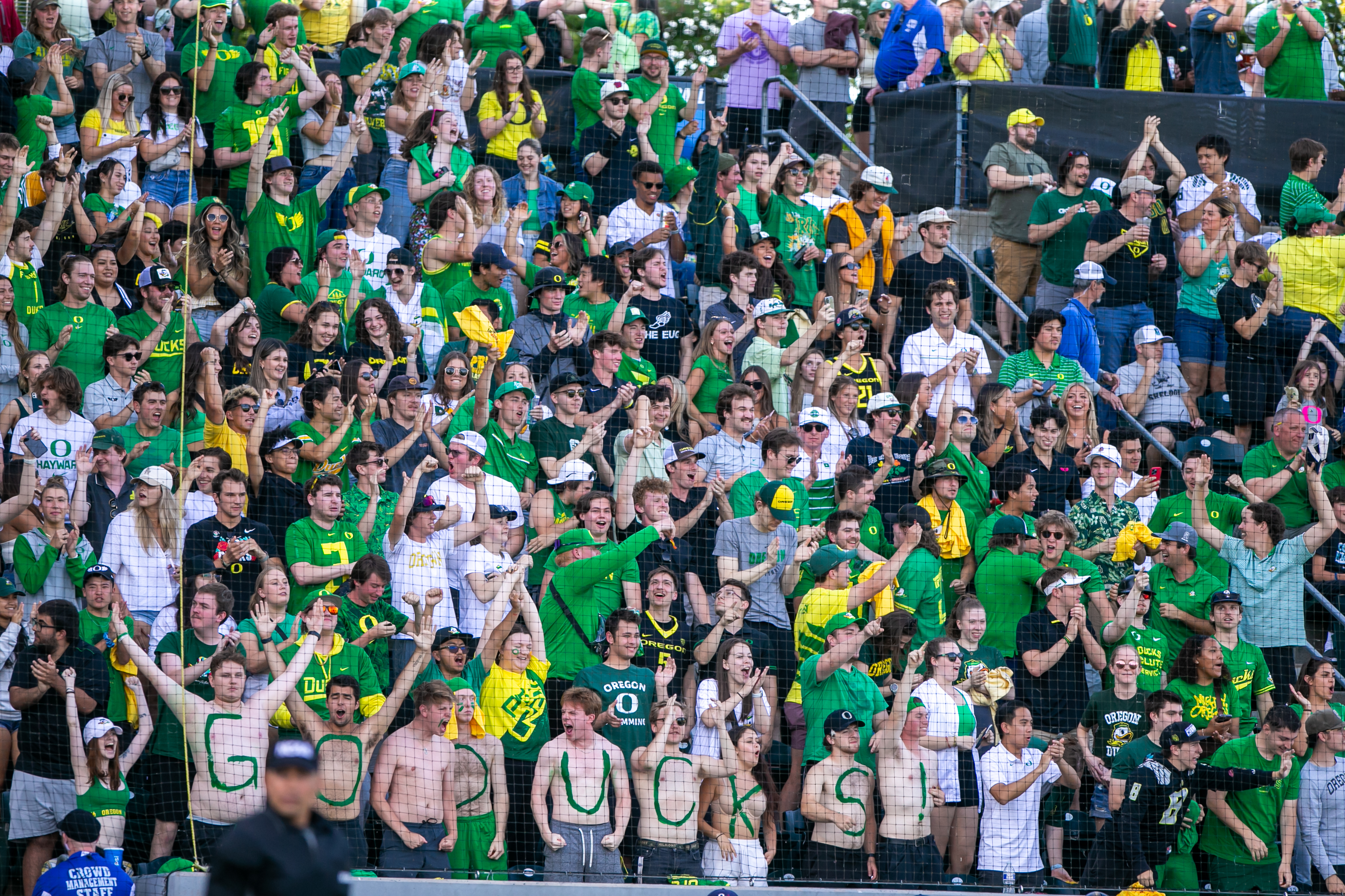 PHOTOS: Oregon falls to Oral Roberts in Game 2 of Eugene Super