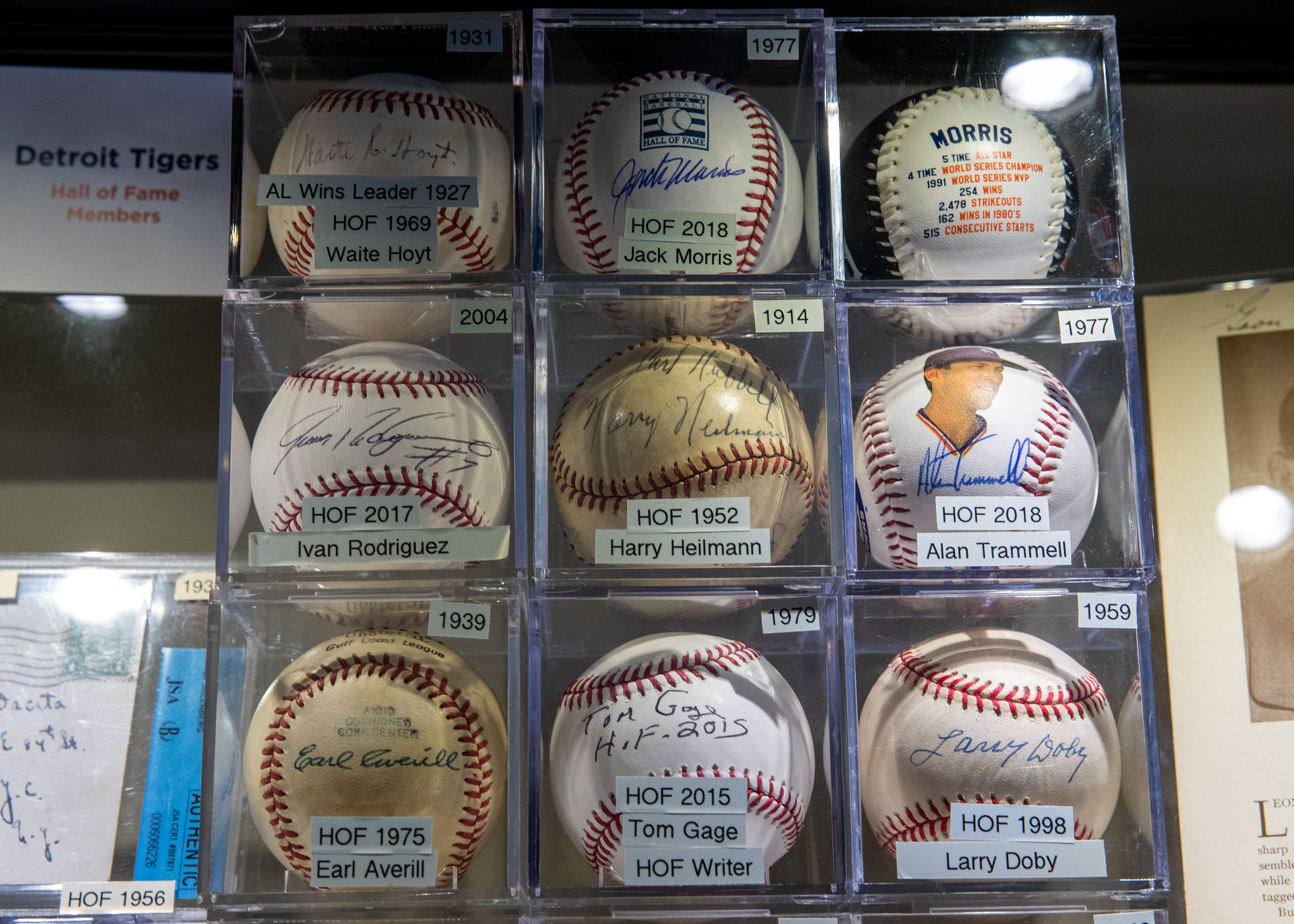 Michigan man boasts largest Tigers autograph baseball collection