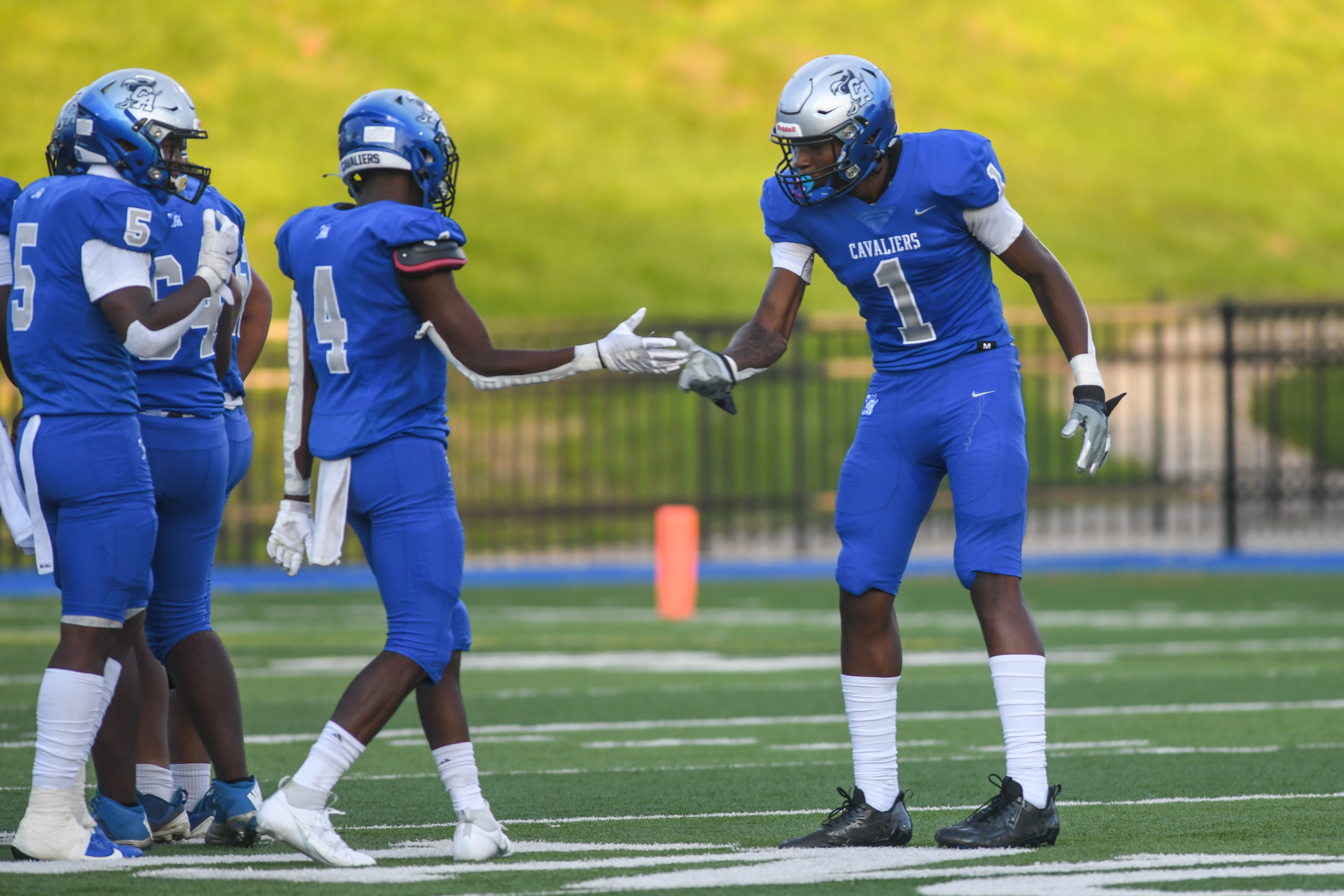 Kearsley football kicks off season against Carman-Ainsworth at Atwood  Stadium 