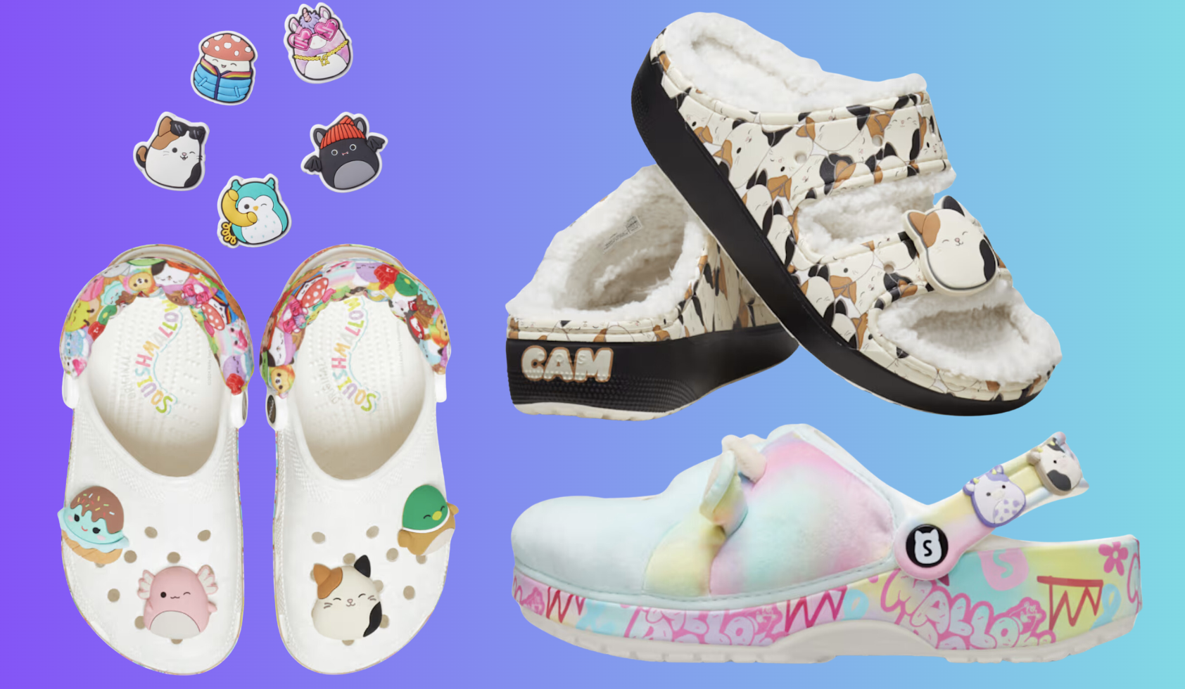Squishmallows + Crocs = cutest collab ever. Get the adorable  display picture 1