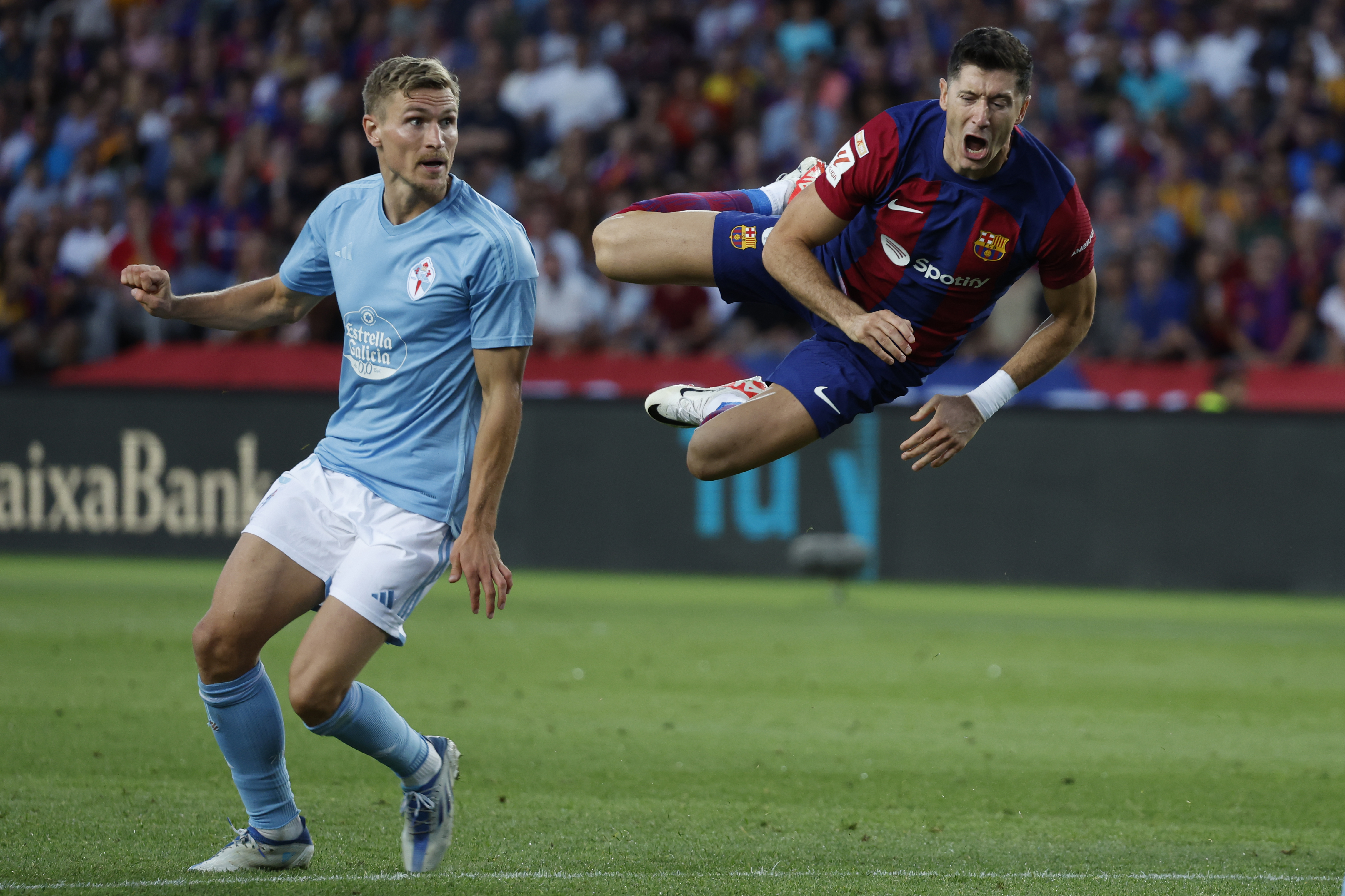 Lewandowski to miss Spanish league game after Barcelona 'exorcise' Champions  League failures