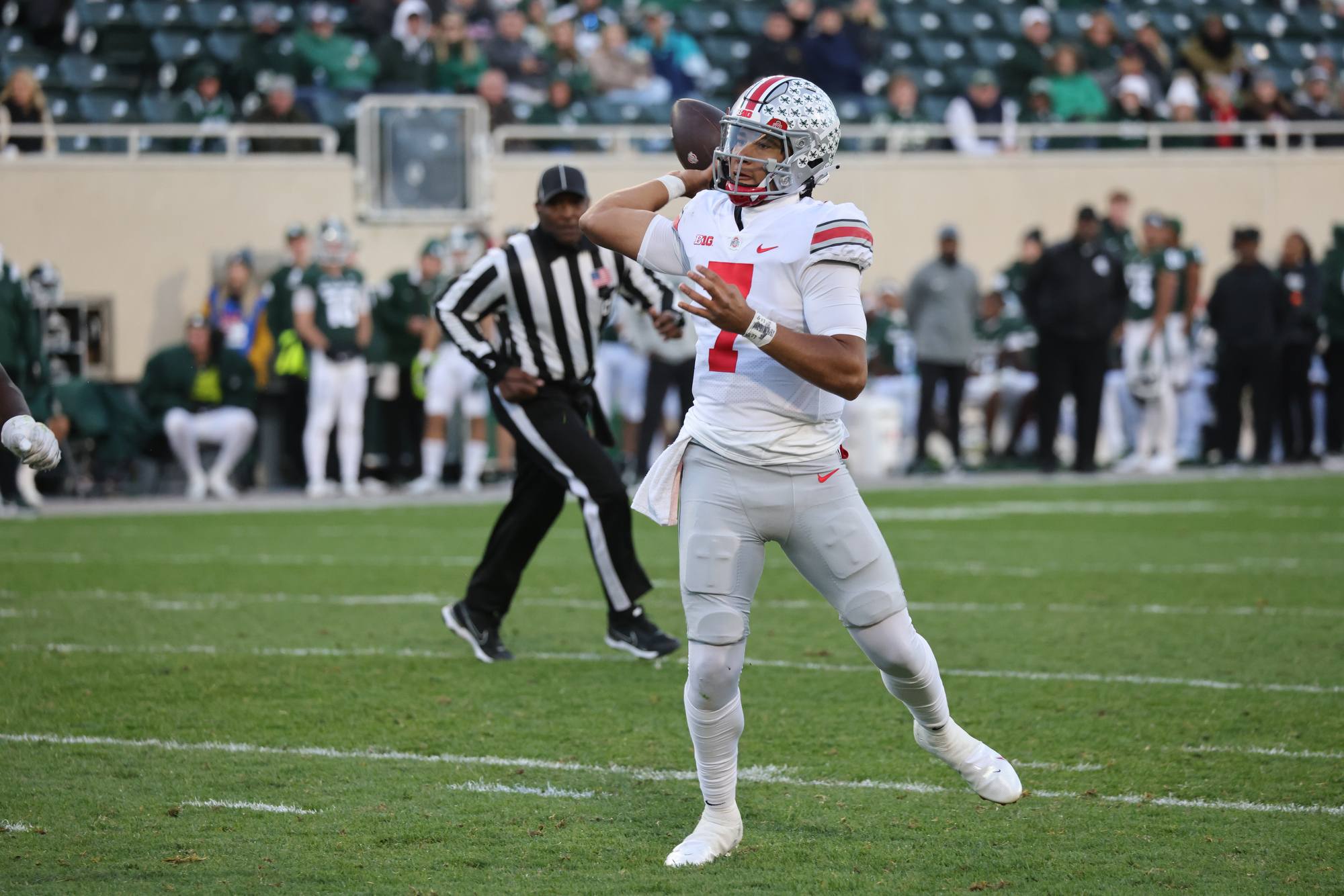 Skull Session: Ohio State Teases Gray Uniforms For Michigan State Game,  Jordan Hancock Looks Great This Offseason and the Bosa Brothers Are Among  the NFL's Best Edge Rushers