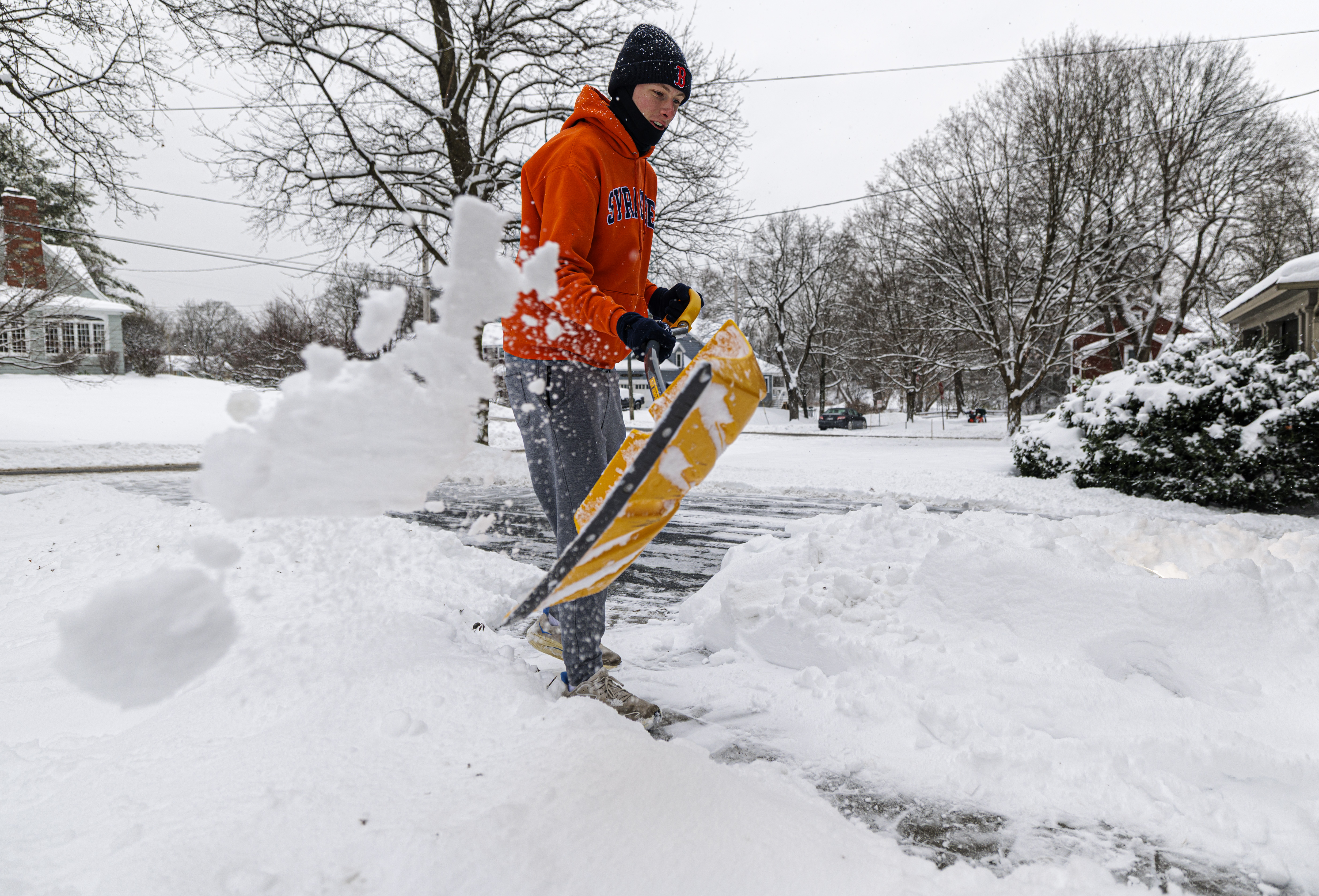 Snow blankets Central New York creating a sloppy drive - syracuse.com