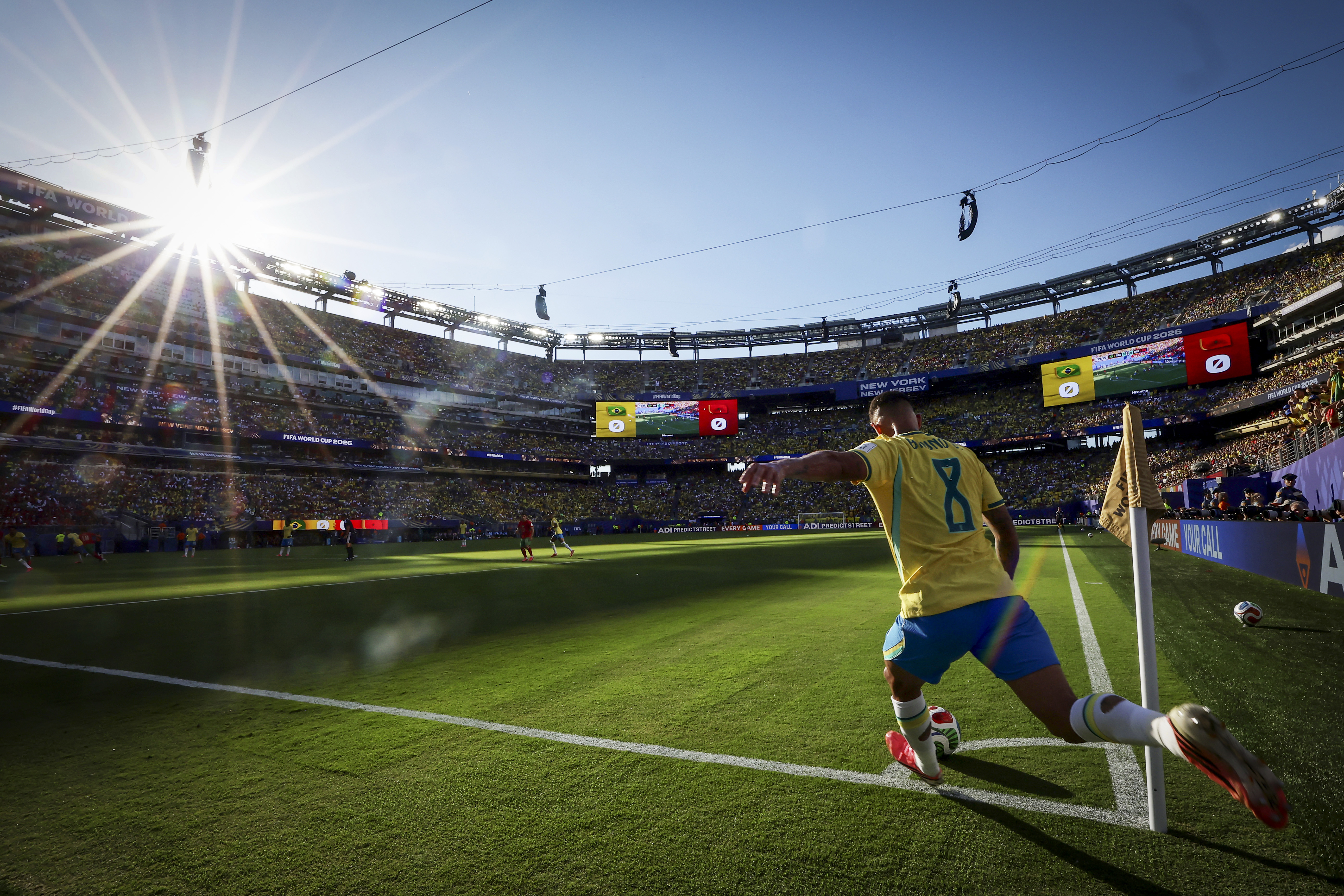 Brazil and Morocco trade blows in epic 1st World Cup match in N.J.
