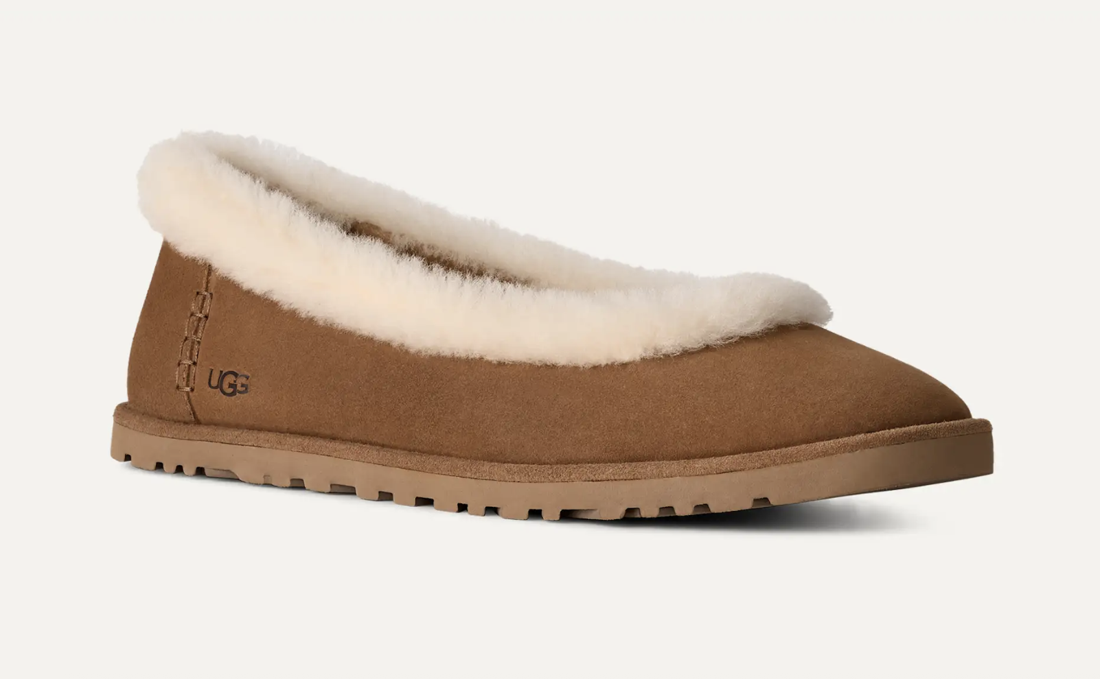 UGG launches Zora ballet flats with cozy sheepskin lining