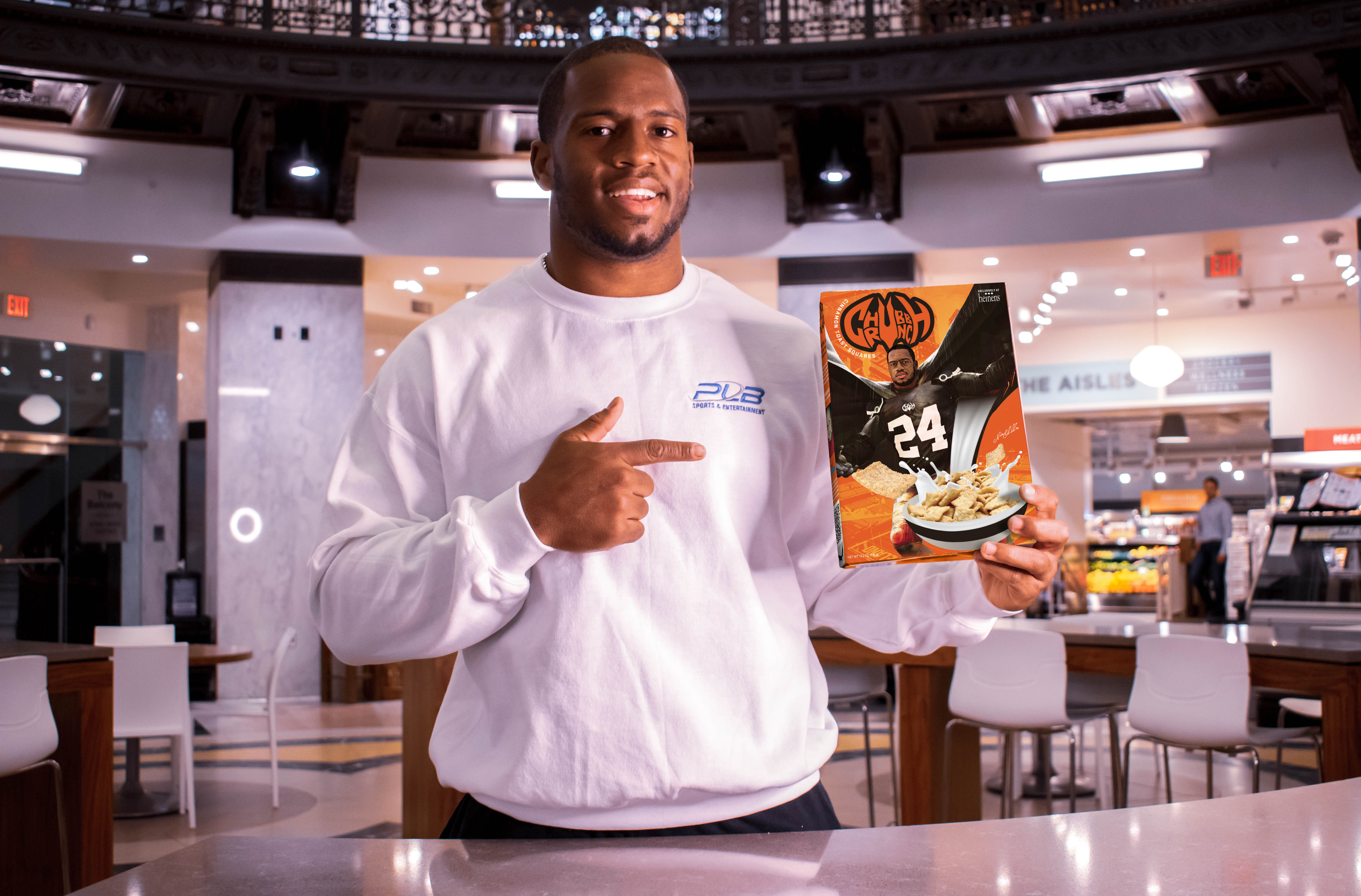 Nick Chubb's new cereal, 'Chubb Crunch' to benefit First Candle