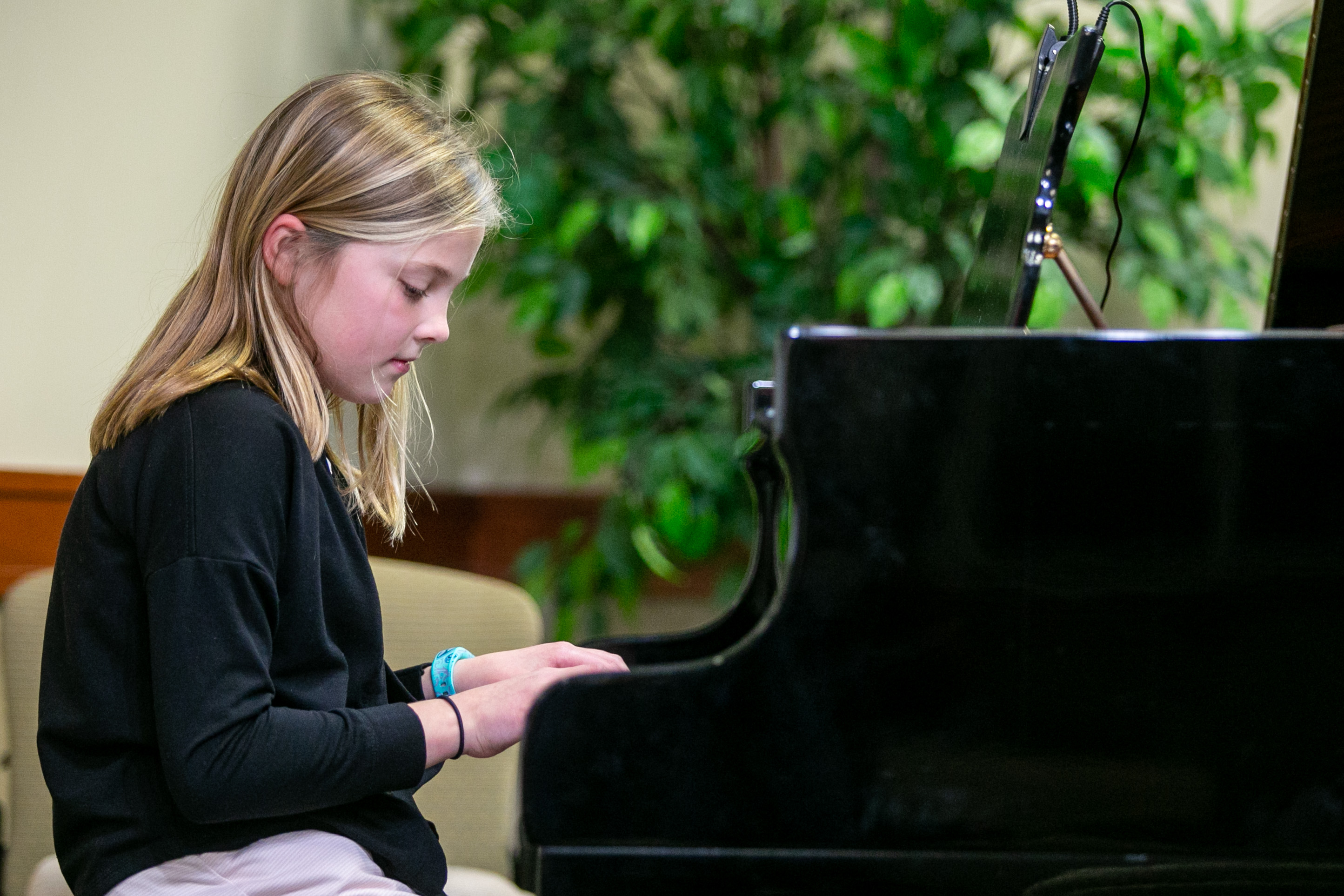 Potter’s House students perform talent show for Covenant Living penpals