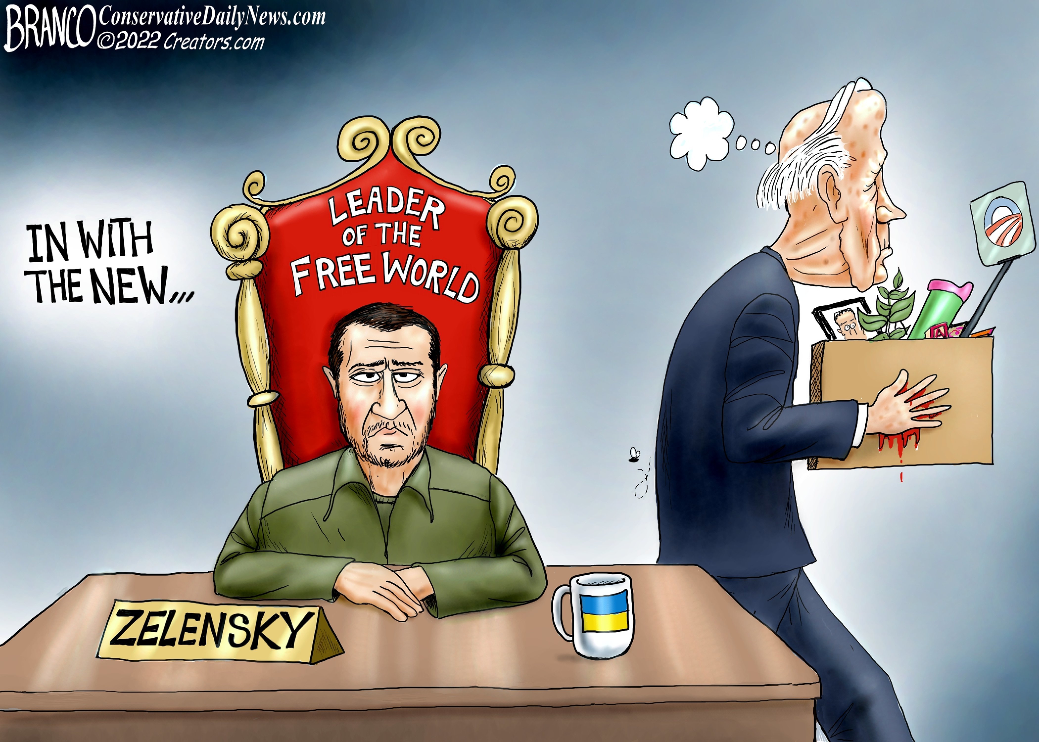 Editorial cartoons for March 20, 2022: Zelenskyy leadership, Ukraine toll -  