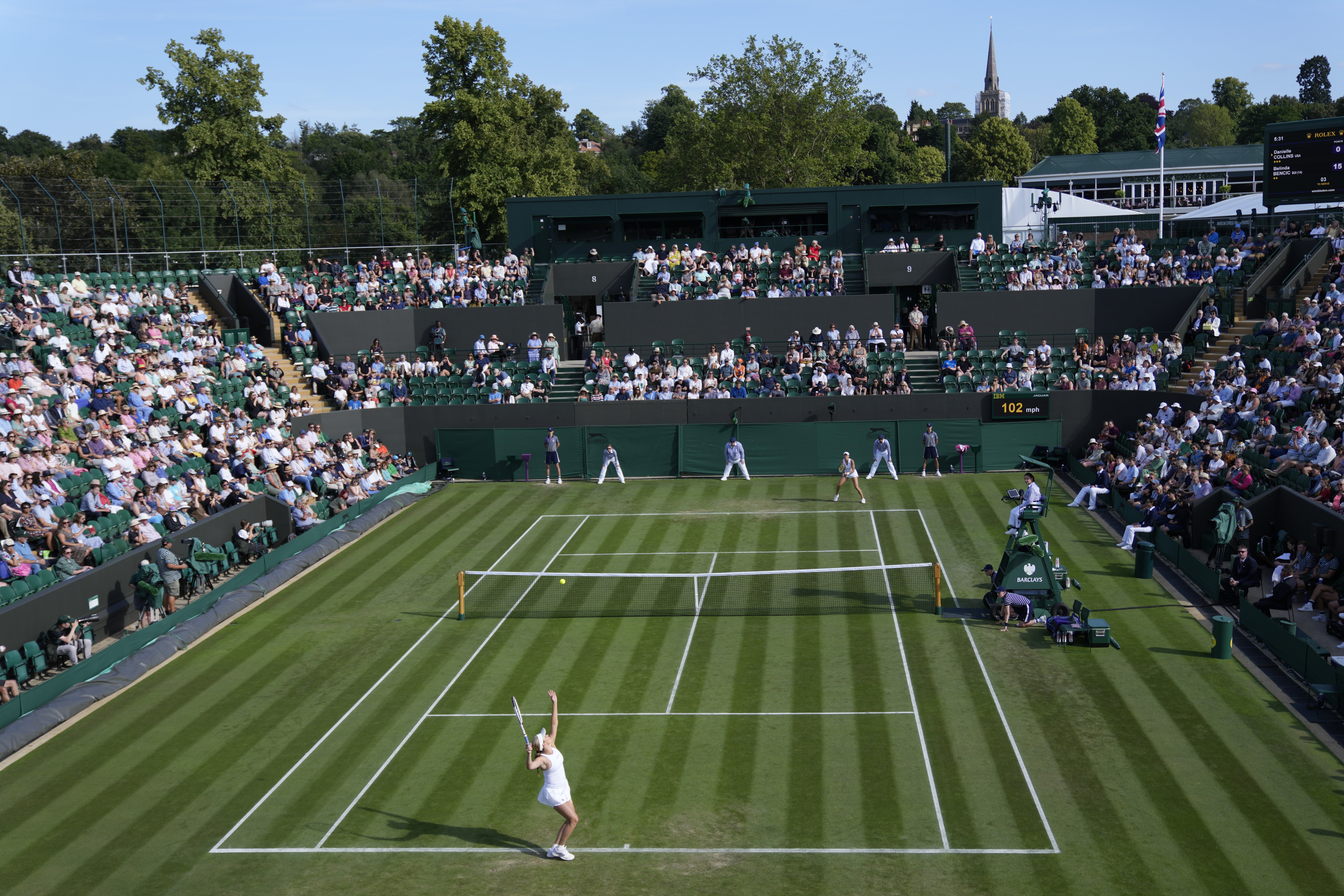 Wimbledon results 2023: Who advanced to semifinals in women's singles  bracket? - DraftKings Network