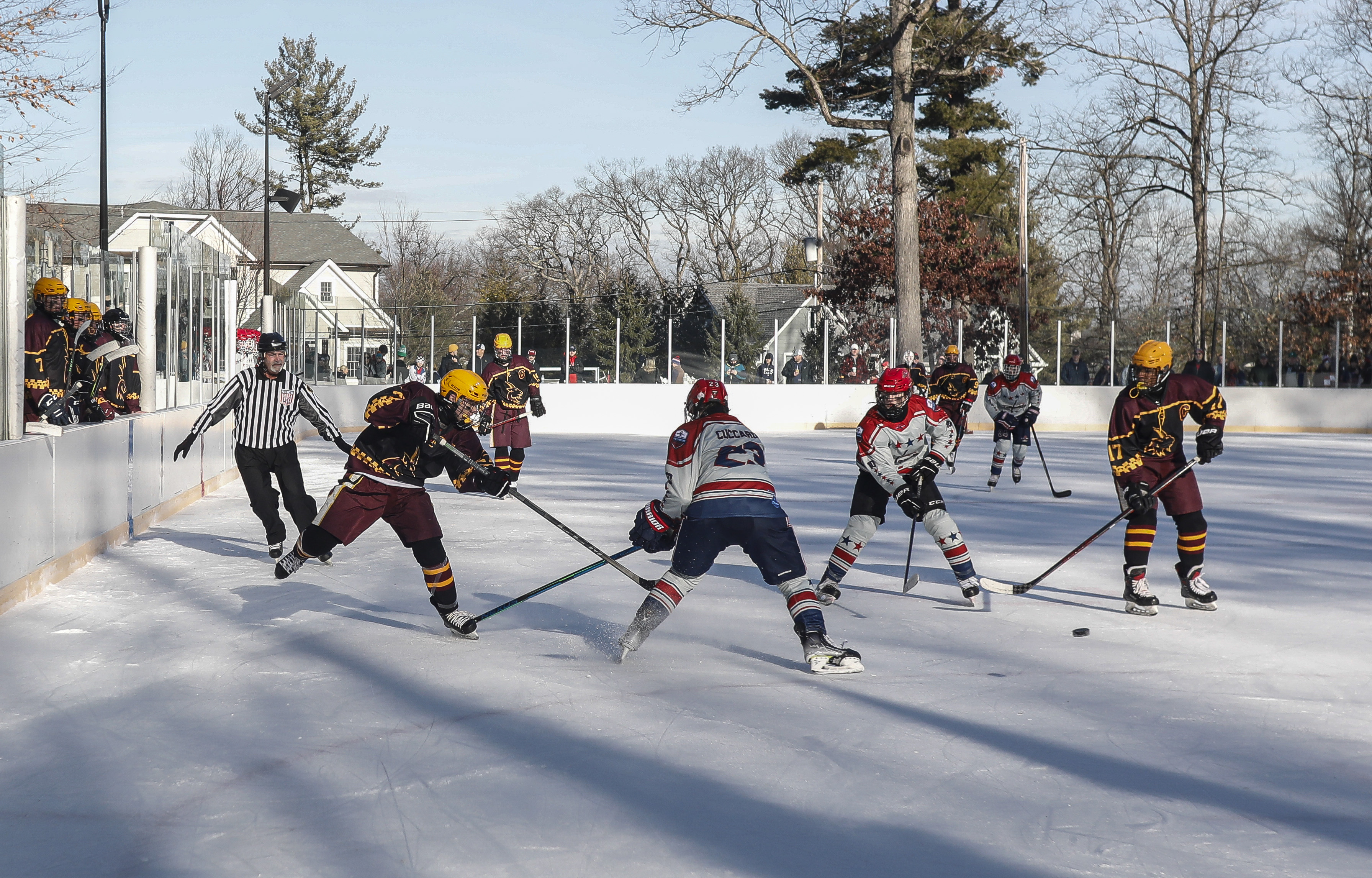 Boys Ice Hockey: Summit vs. Gov. Livingston, George Bell Classic on  December 30, 2022 