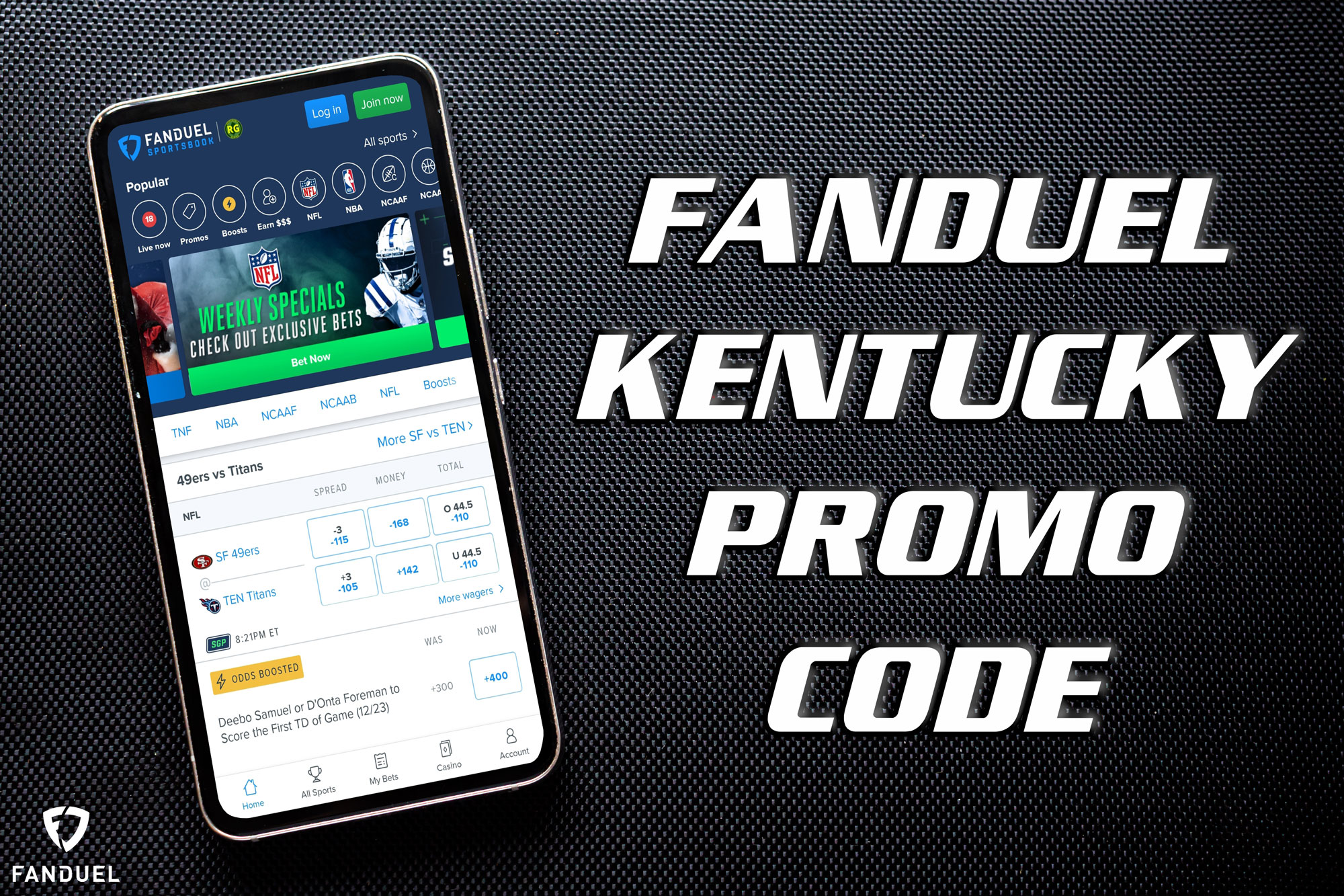 FanDuel Promo Code: Don't Miss $200 Value in Kentucky, All Other States for  NFL