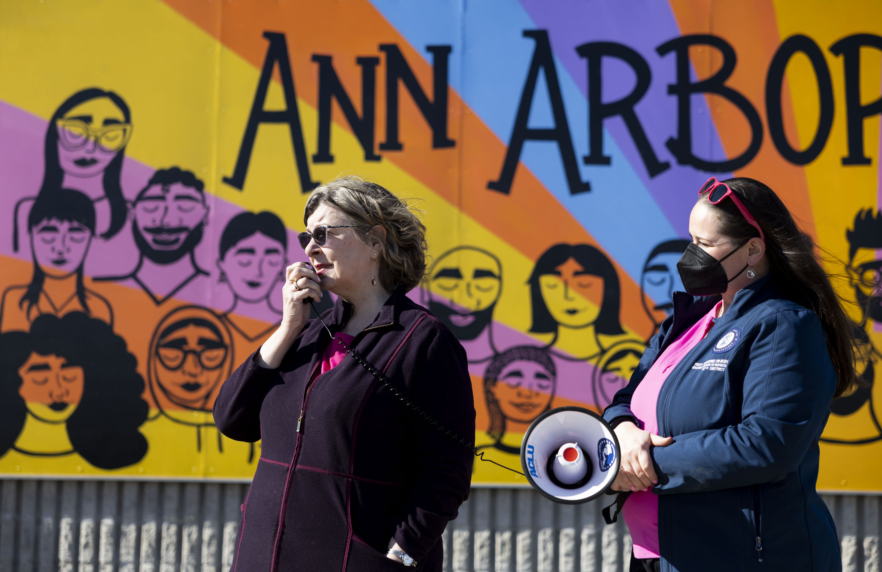 Ann Arbor's new bicentennial mural at Veteran's Memorial Park