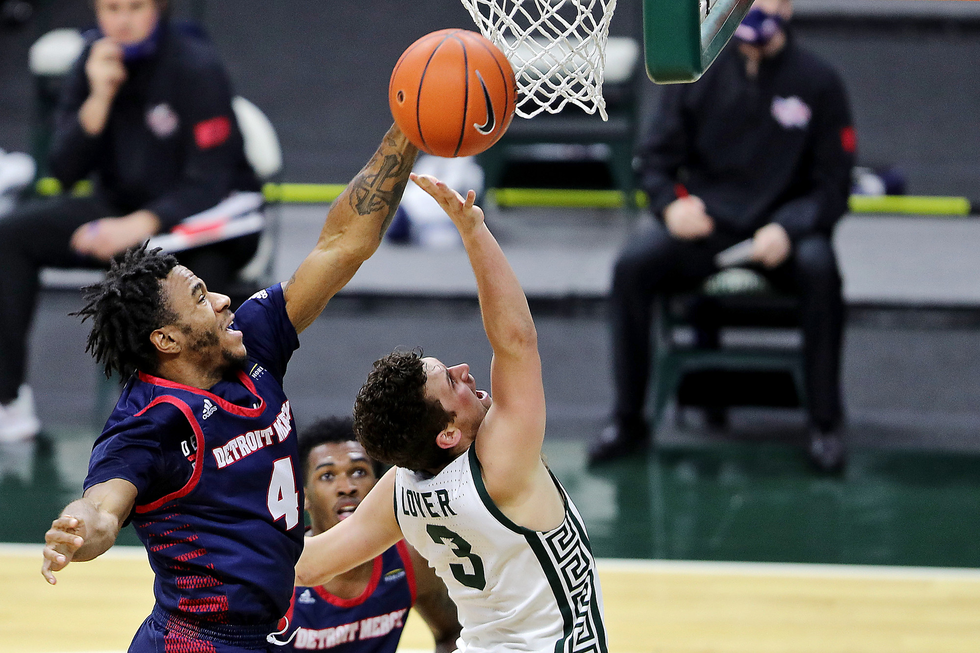 College Basketball: Michigan State Vs. Detroit Mercy – December 4, 2020 ...