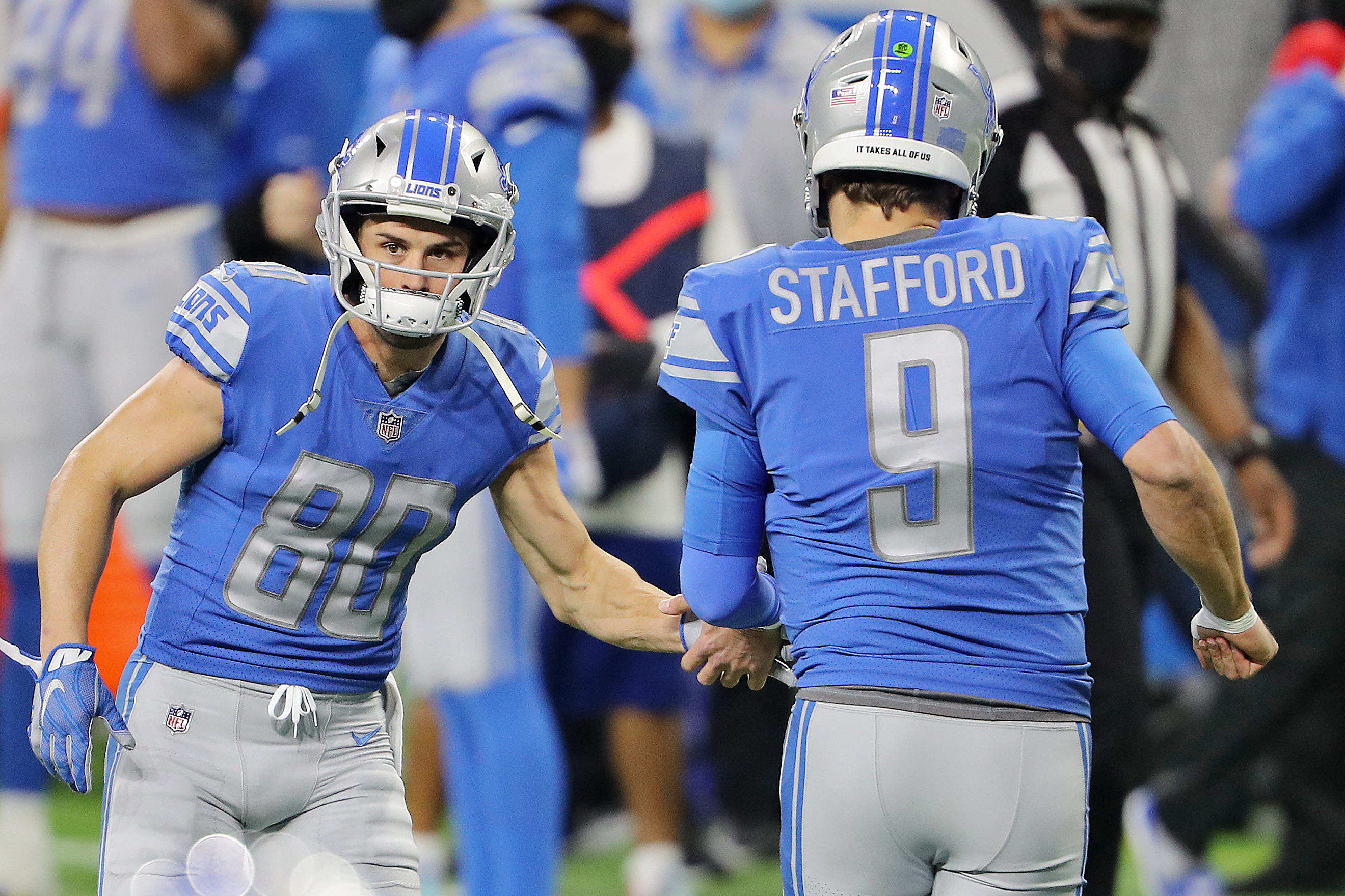 Halftime Analysis Matthew Stafford Is Going Out On Fire For Lions Mlive Com