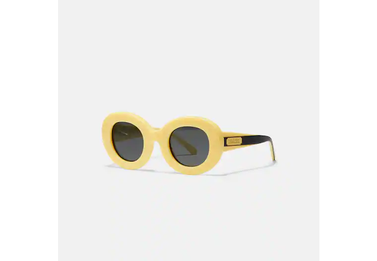 Colored Plastic Cat-Eye Sunglasses