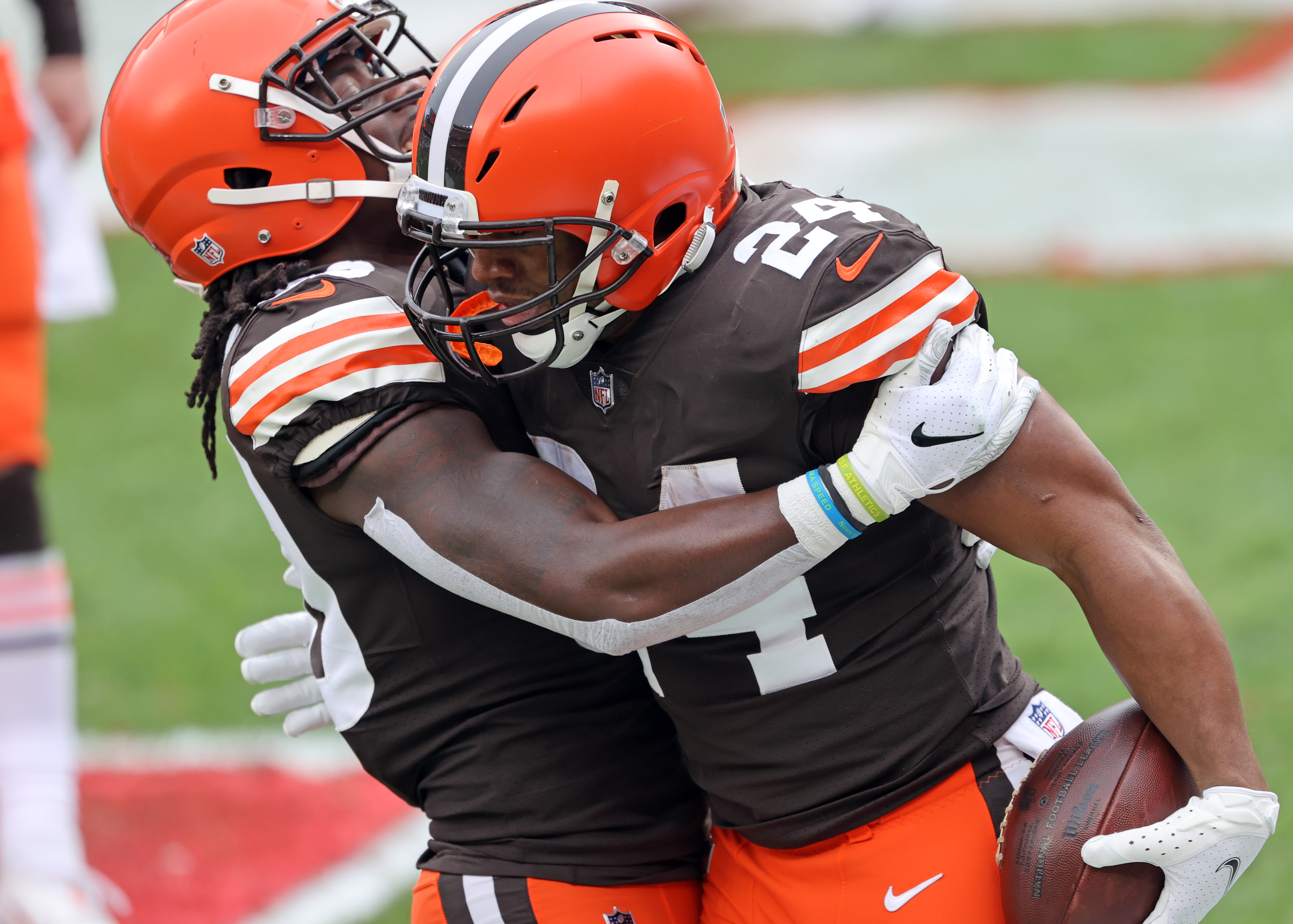 Cleveland Browns Nick Chubb vs. Pittsburgh Steelers, January 3, 2021 