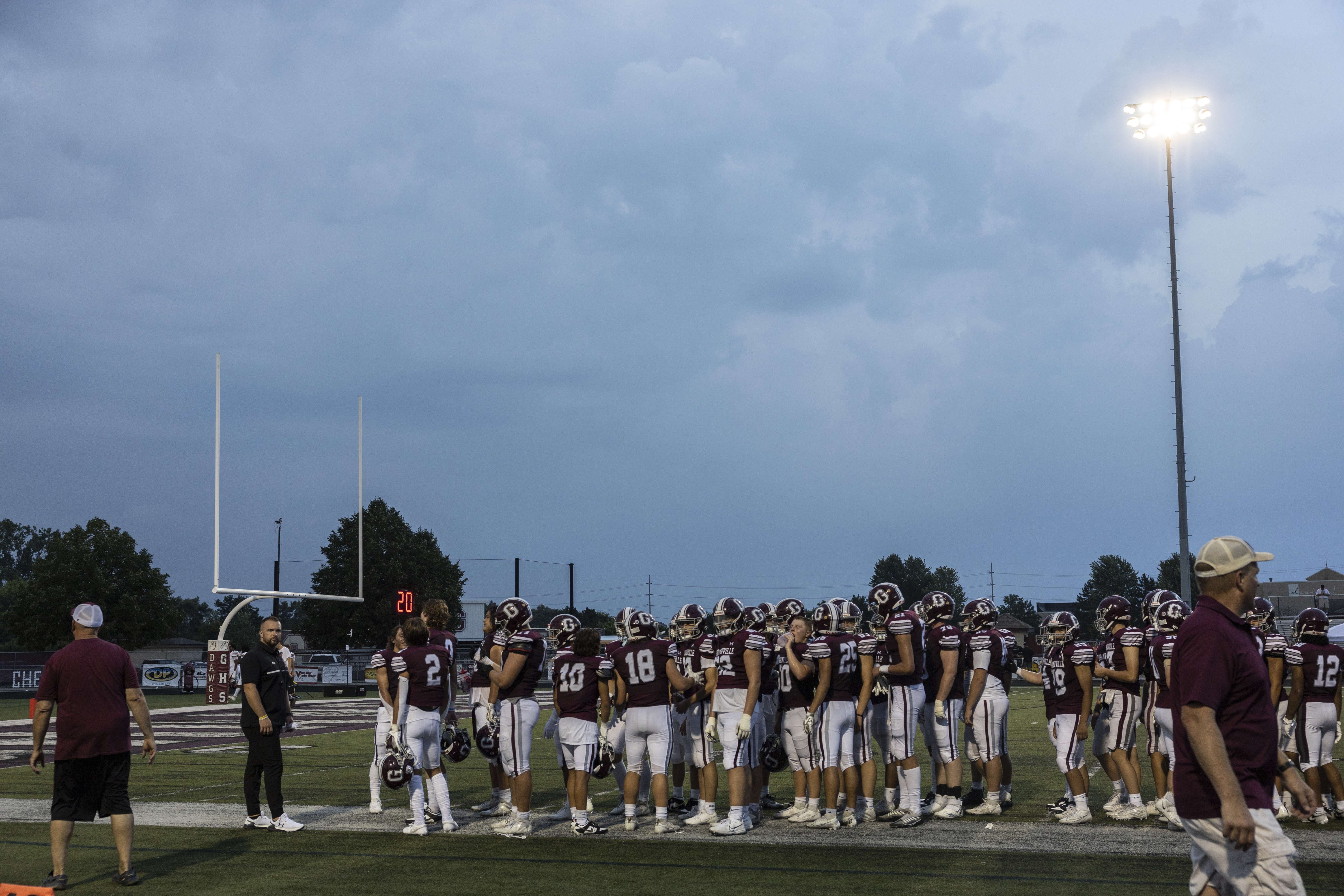 Some high school football week 10 games moved due to weather