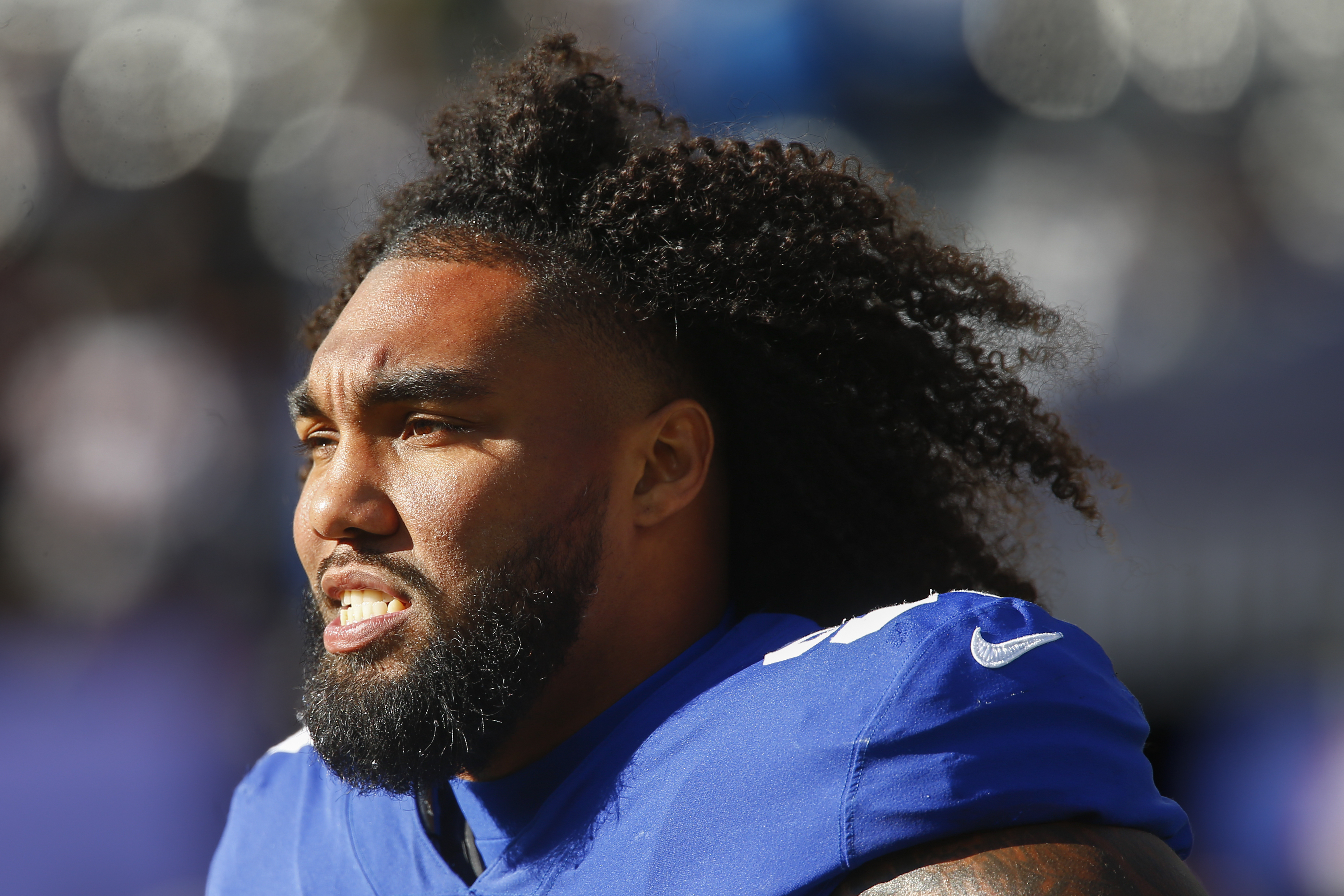 Giants' Leonard Williams thinks 49ers' lineman should be fined for cheap  shot on his teammate 