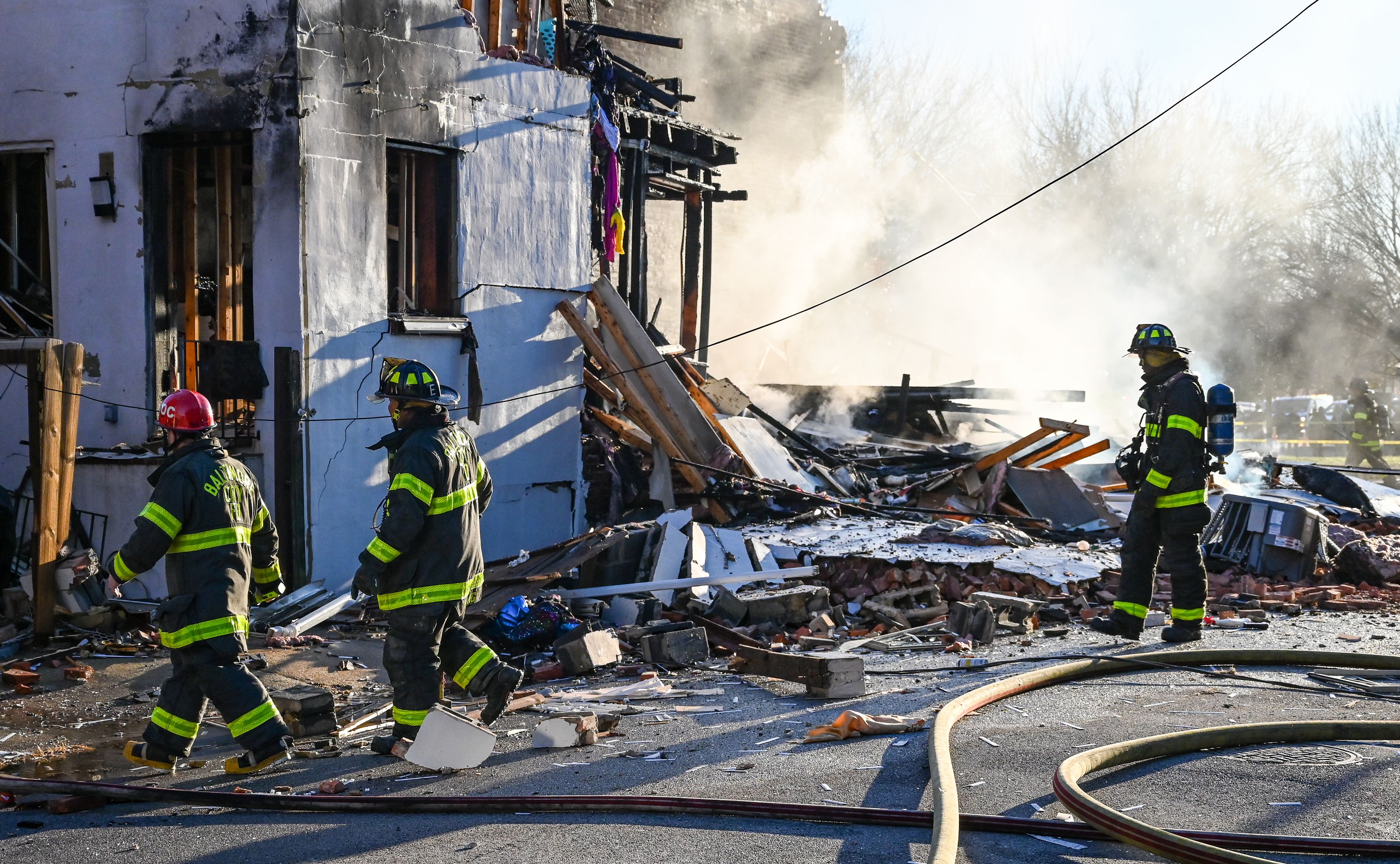 Marine vet ‘hero’ in critical condition after helping victims of Baltimore house explosion
