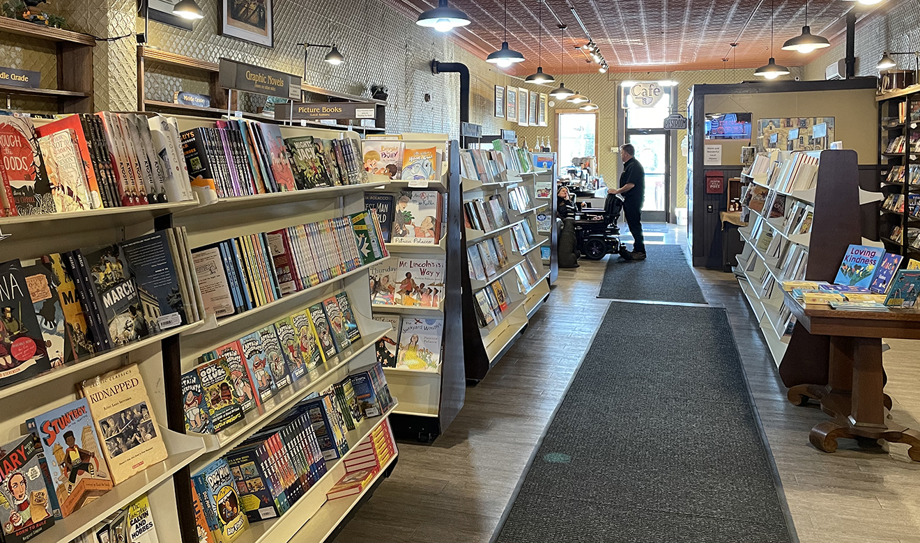 Michigan's Best Local Eats Stirling Books & Brew in Albion