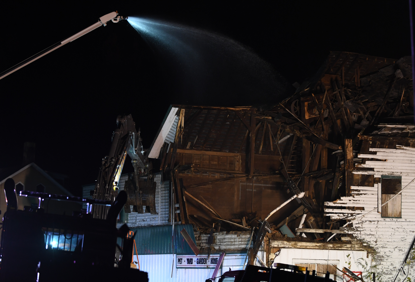 Old Agway building in Phillipsburg is torn down
