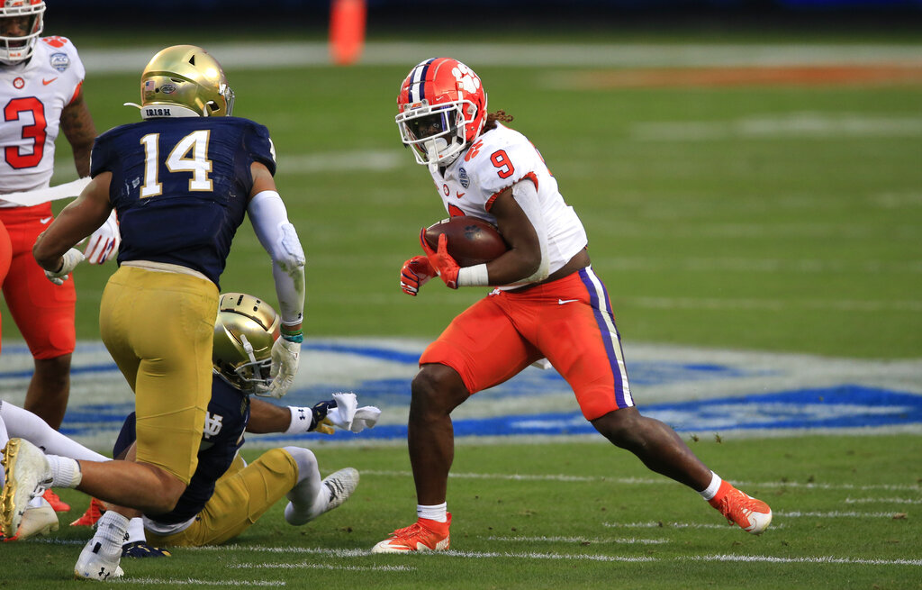 2021 NFL Draft Prospects: Travis Etienne, RB, Clemson